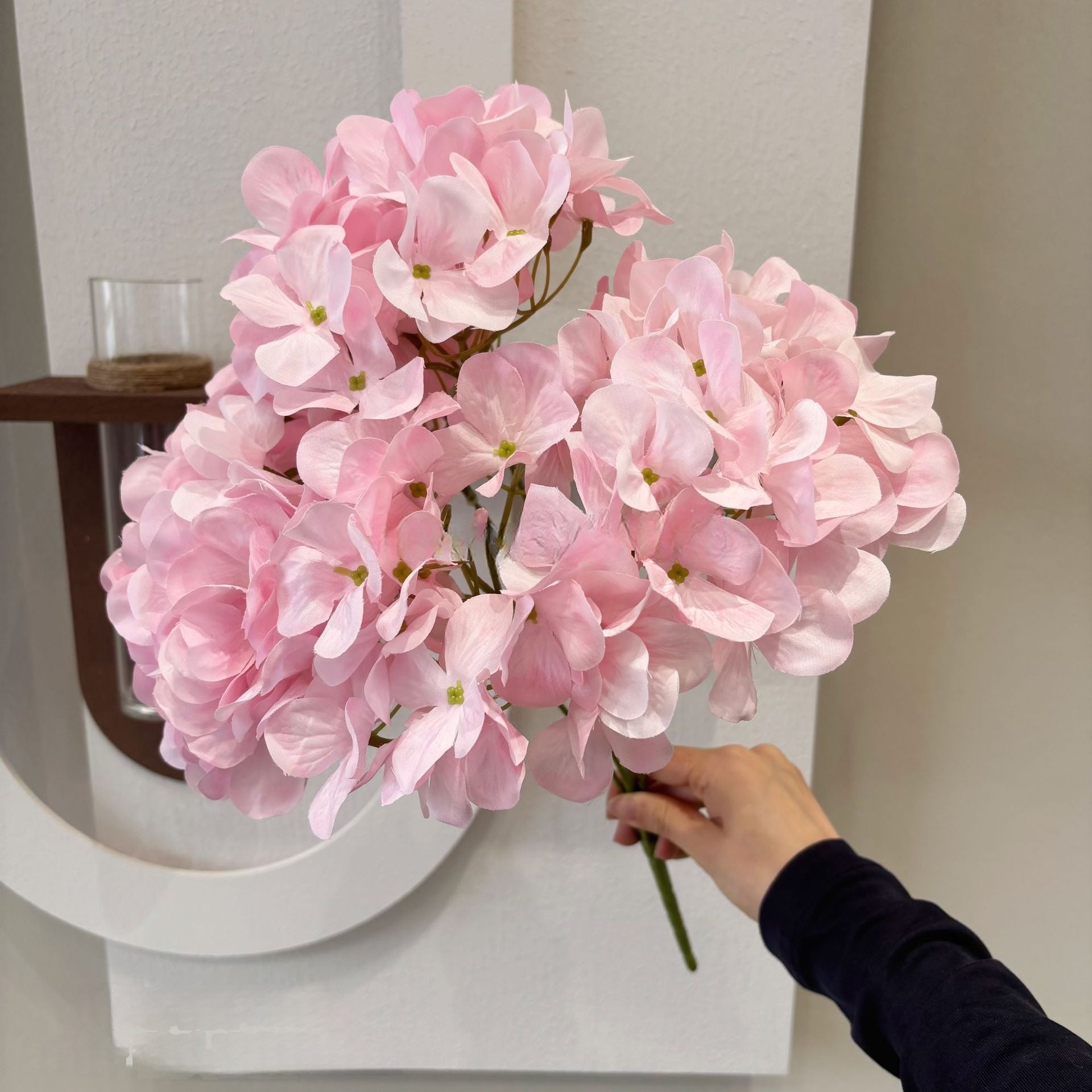 Minimalist Pink Faux Flower Stems | Perfect for Home Styling & Wedding Decor FS-1002G