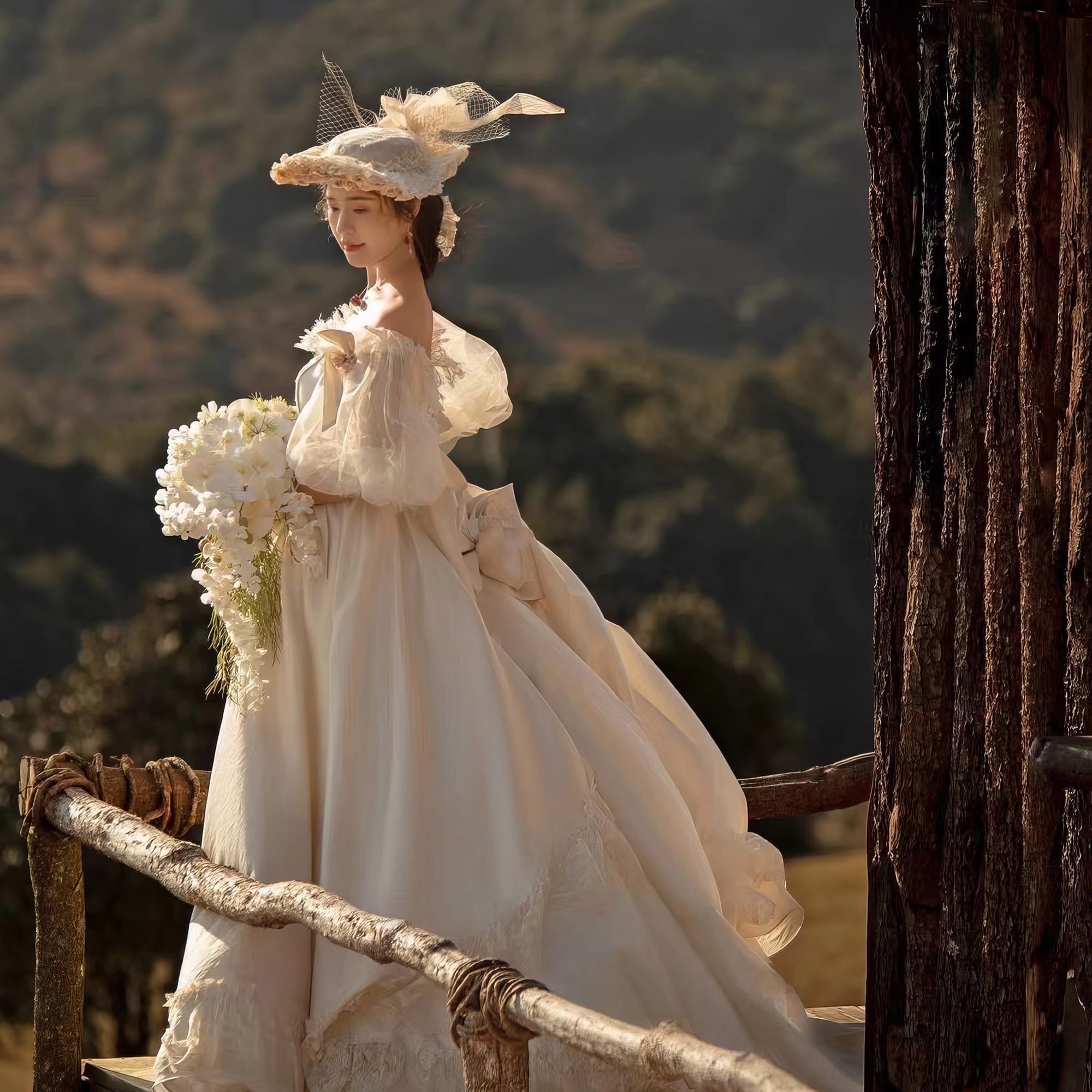 Elegant Artificial Floral Arrangements Bouquets - Realistic Silk Flowers for Weddings, Events, and Home Decor VB-202