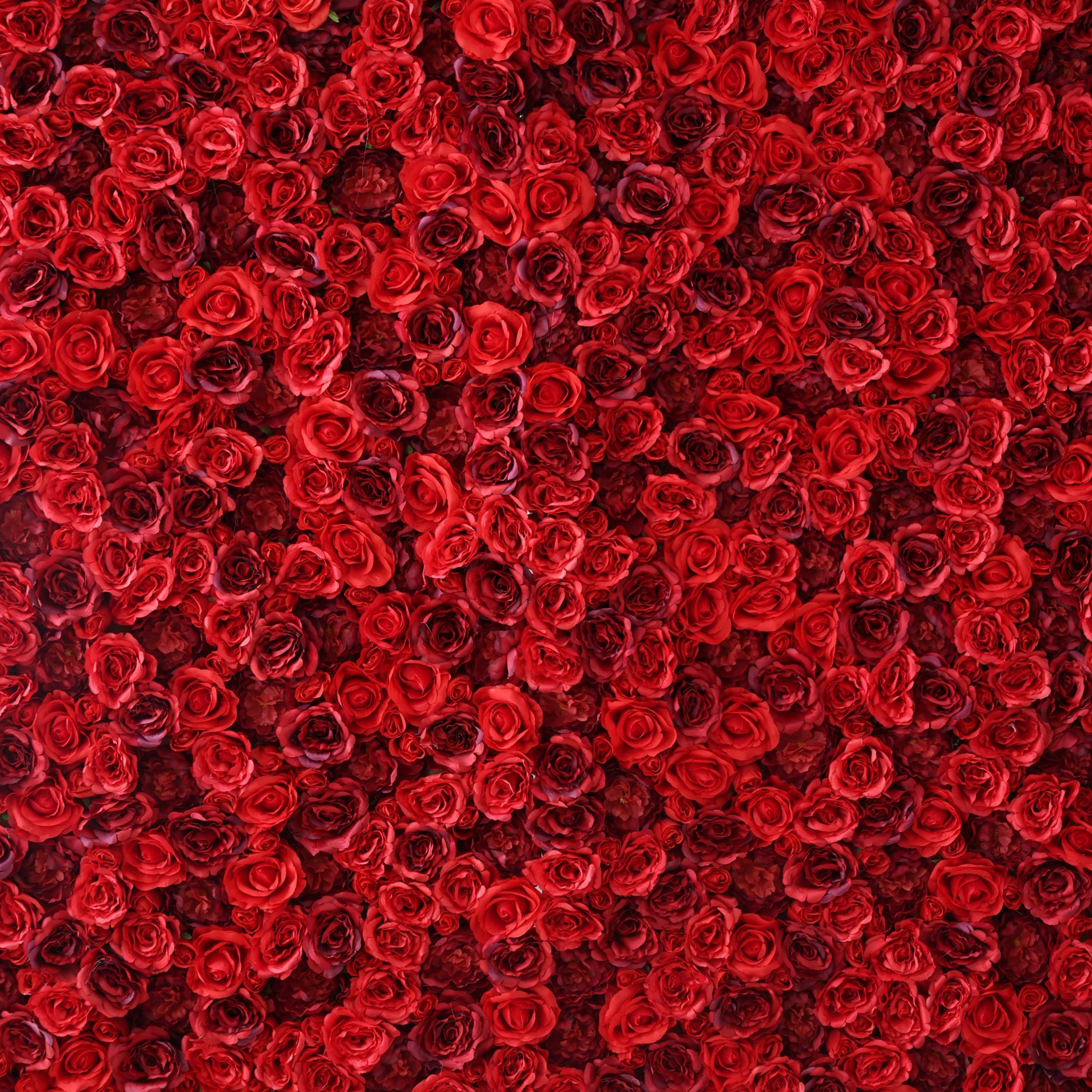 バラールフラワーズ ロールアップファブリック 人工花 壁 結婚式 バックドロップ、フローラルパーティーデコレーション、イベントフォトグラフィー - VF-326