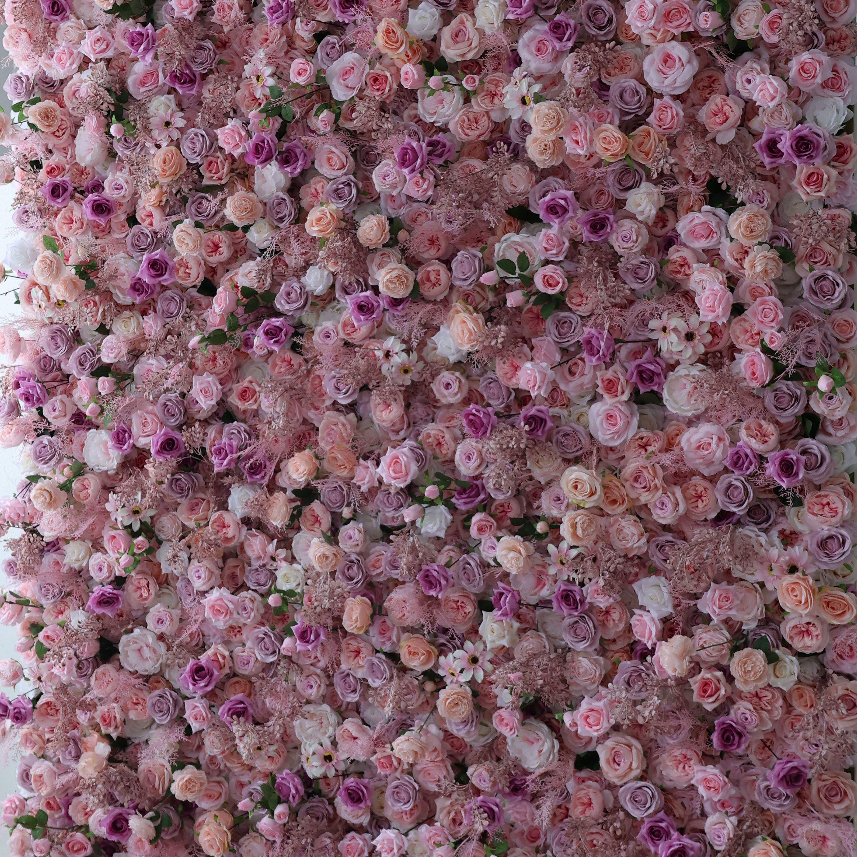 バラールフラワーズ ロールアップファブリック 人工花 壁 結婚式 バックドロップ、フローラルパーティーデコレーション、イベントフォトグラフィー - VF-378