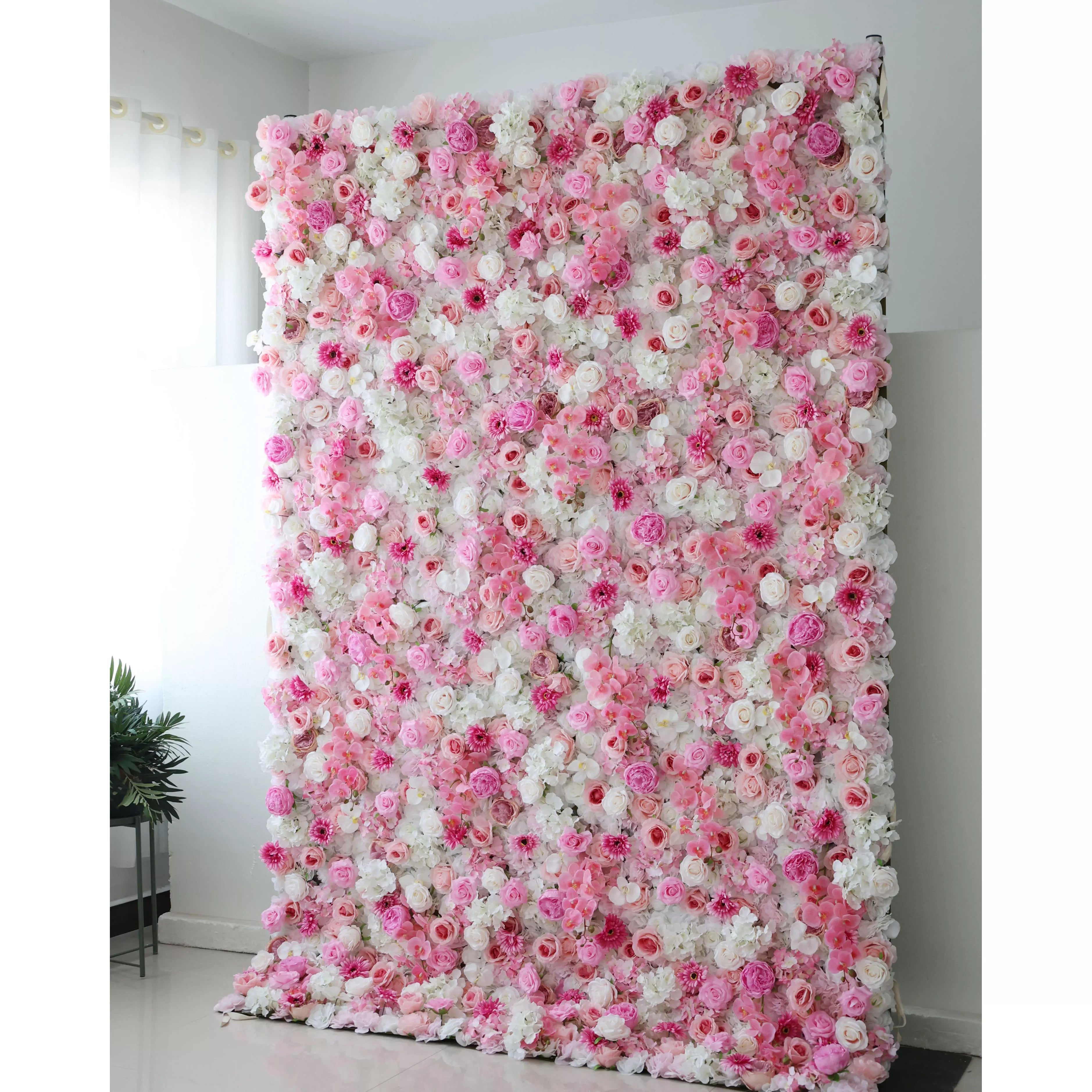 Serenity Blossom: A spa-inspired floral display with soothing hues of pinks and whites, symbolizing tranquility, rejuvenation, and nature's healing embrace.
