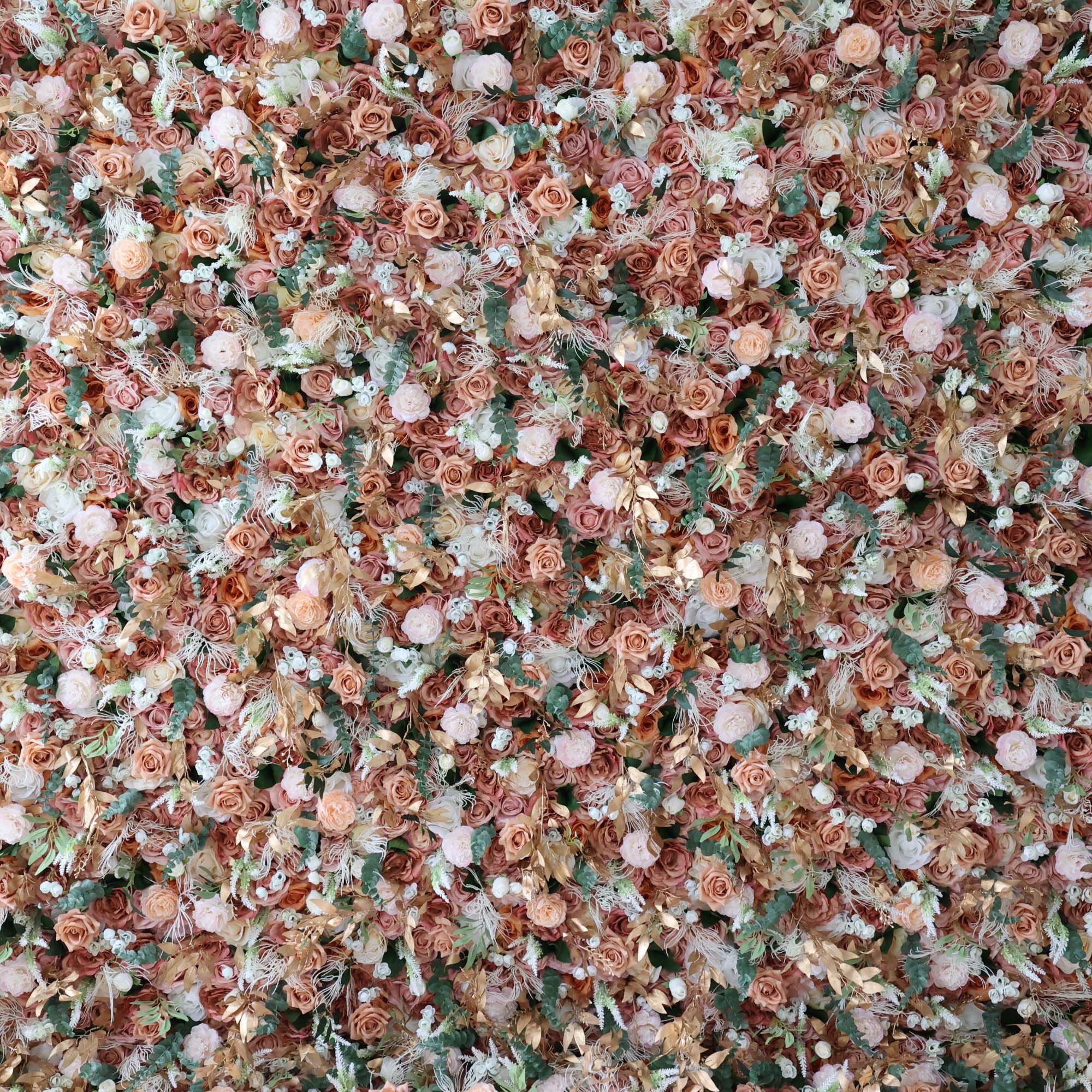 バラールフラワーズ ロールアップファブリック 人工花 壁 結婚式 バックドロップ、フローラルパーティーデコレーション、イベントフォトグラフィー - VF-301