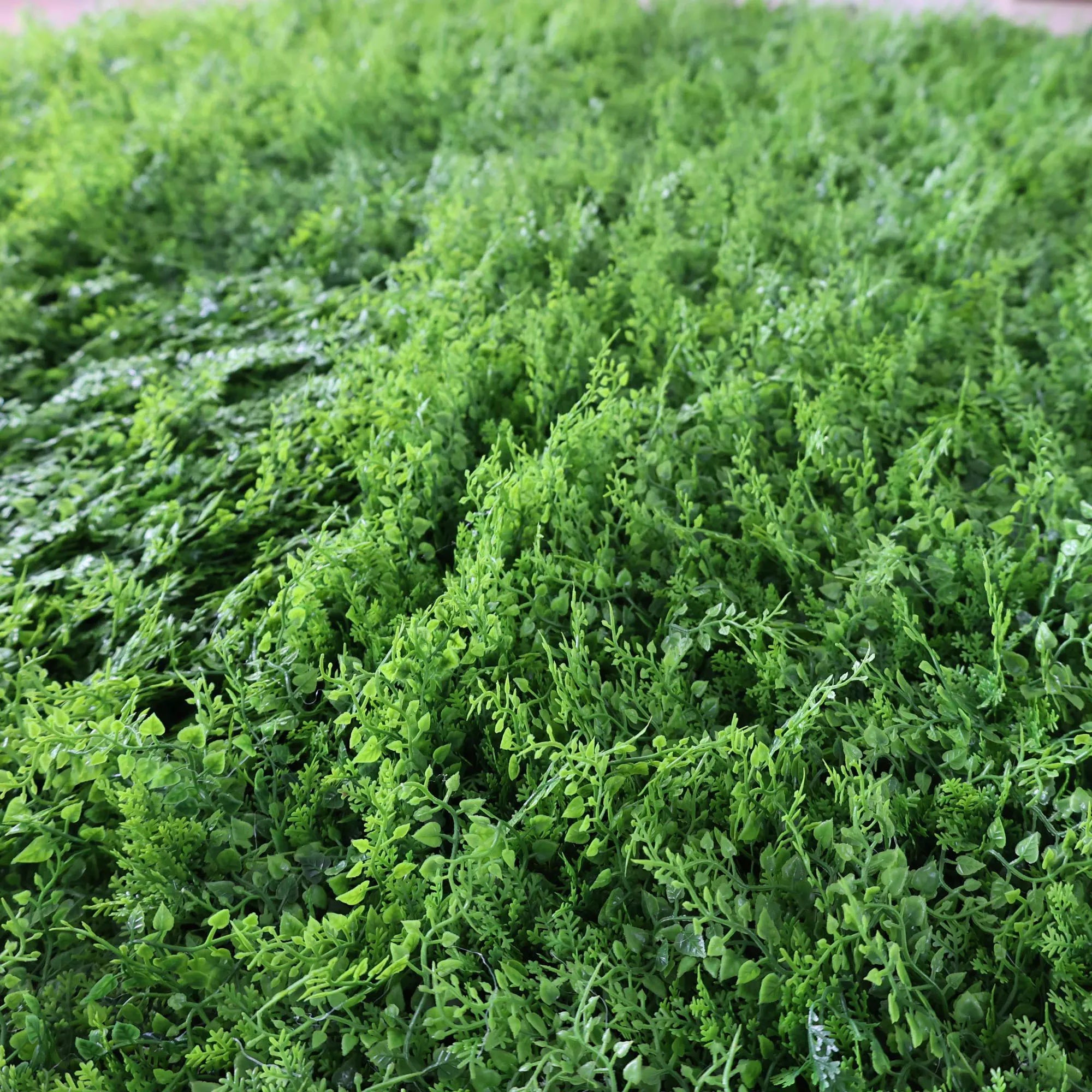 Valar 꽃 롤 패브릭 인공 생생한 녹색 잔디 벽 웨딩 배경, 꽃 파티 장식, 이벤트 사진-VF-086-2-2