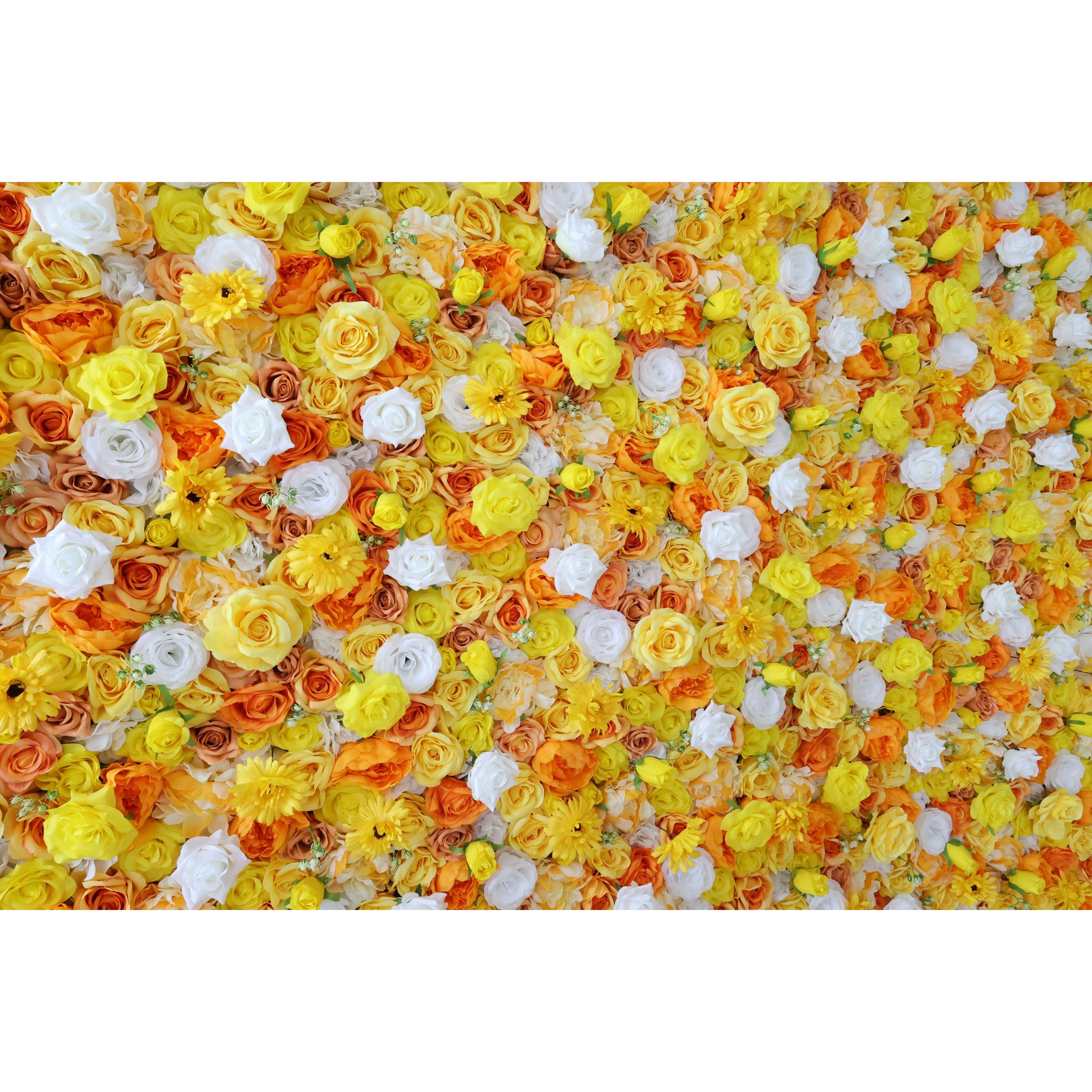 Valar 꽃 롤 패브릭 인공 꽃 벽 웨딩 배경, 꽃 파티 장식, 이벤트 사진-VF-346