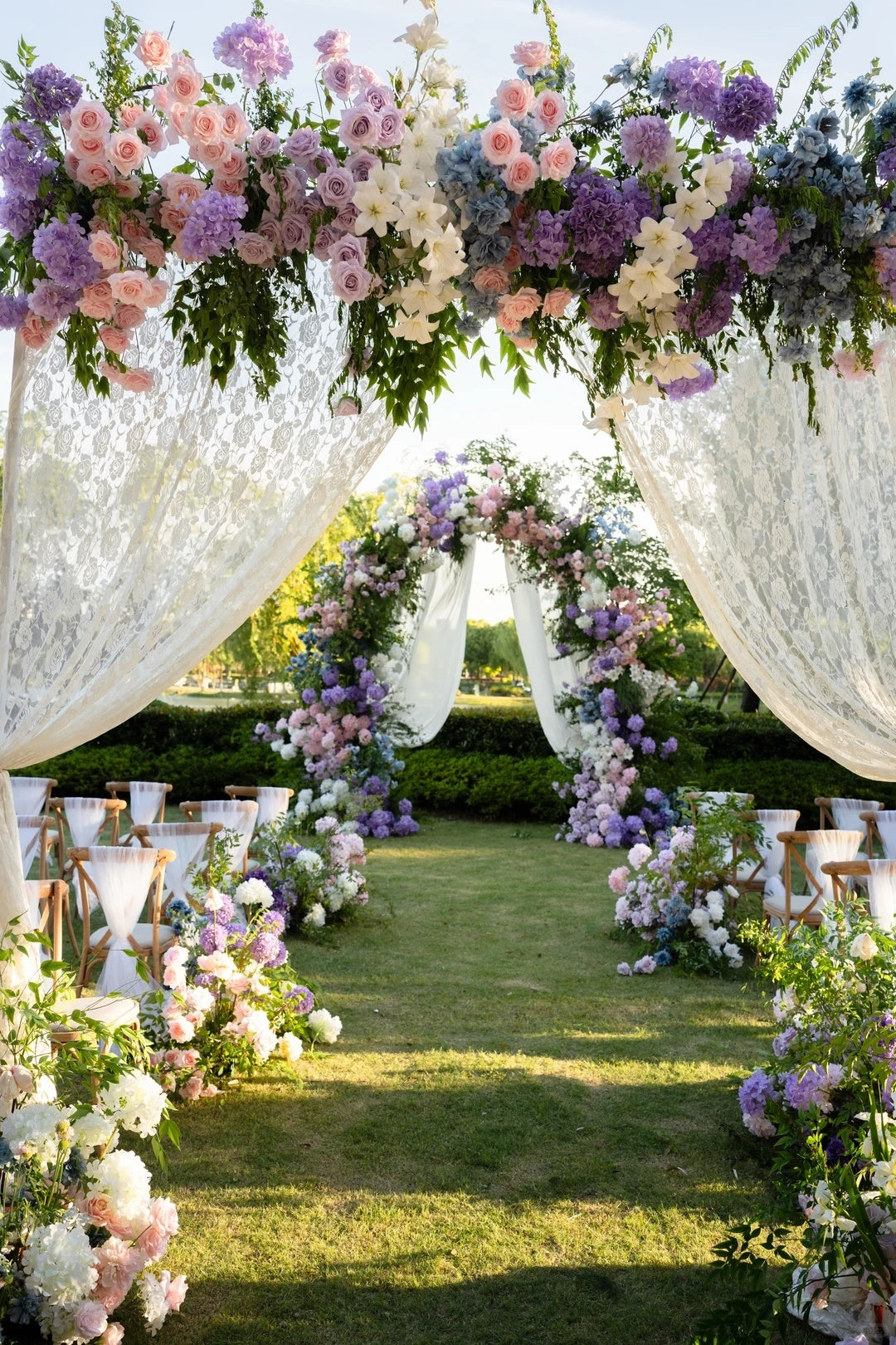 Lavender Garden Wedding Inspiration: A Romantic French-Inspired Outdoor Ceremony