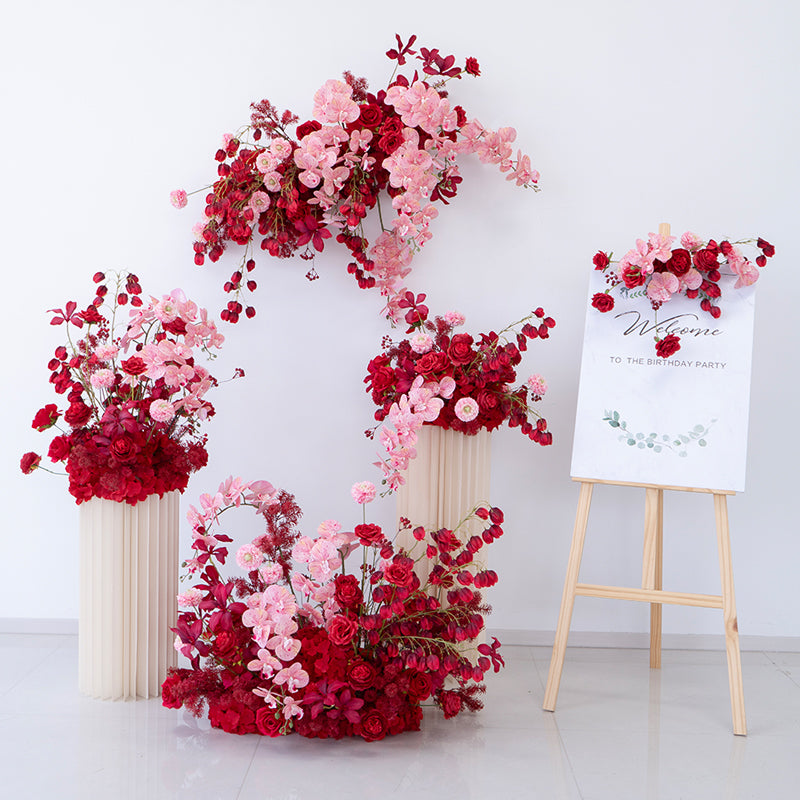 Valar Flower Elegant Faux Flower Arrangement Set for Wedding & Event Decoration FA-300
