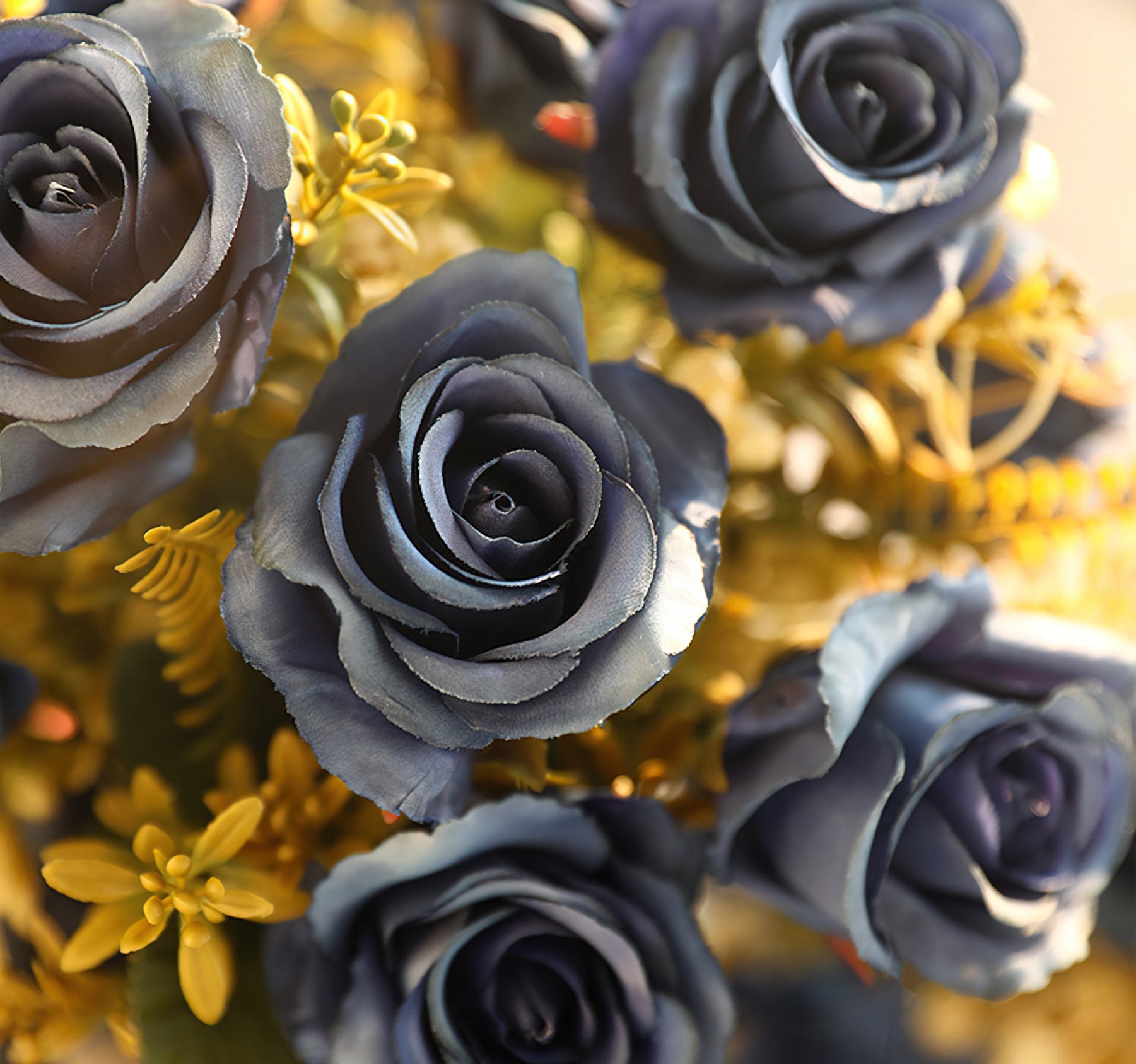 باقة اصطناعية من الحرير العتيق بسبعة رؤوس-زهور صناعية أنيقة لحفلات الزفاف وديكور المنزل-مثالية للقطع المركزية والهدايا