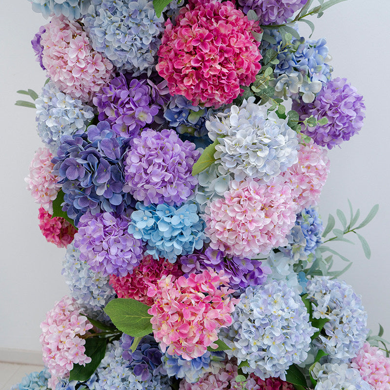 Arco de Cuerno Rosa Romántico Valar, Fondo Floral Artificial, Decoración para Propuestas y Ceremonias de Boda, Prop Elegante para Fotografía de Eventos VA-341