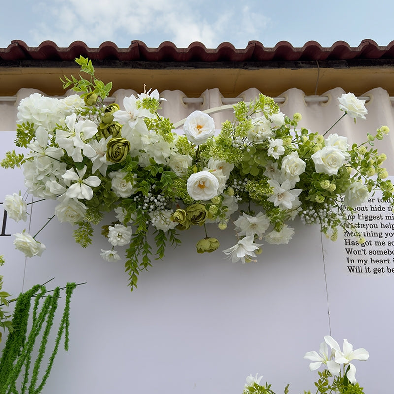 ترتيب زهور صناعية مستوحاة من الربيع – مجموعة زهور صناعية باللونين الأزرق والأصفر للفعاليات FA-264