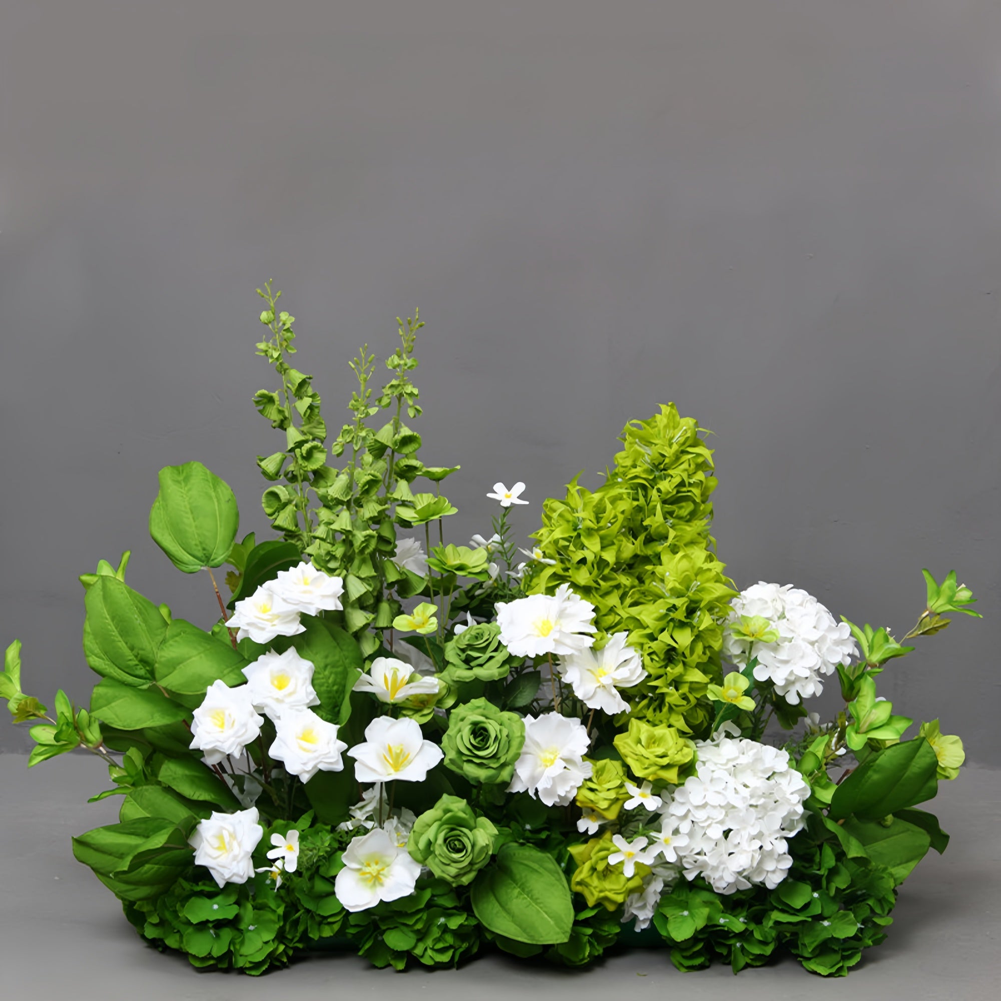 Frühlingsinspiriertes Kunstblumen-Set – Blaues und gelbes Kunstblumen-Set für Veranstaltungen FA-264