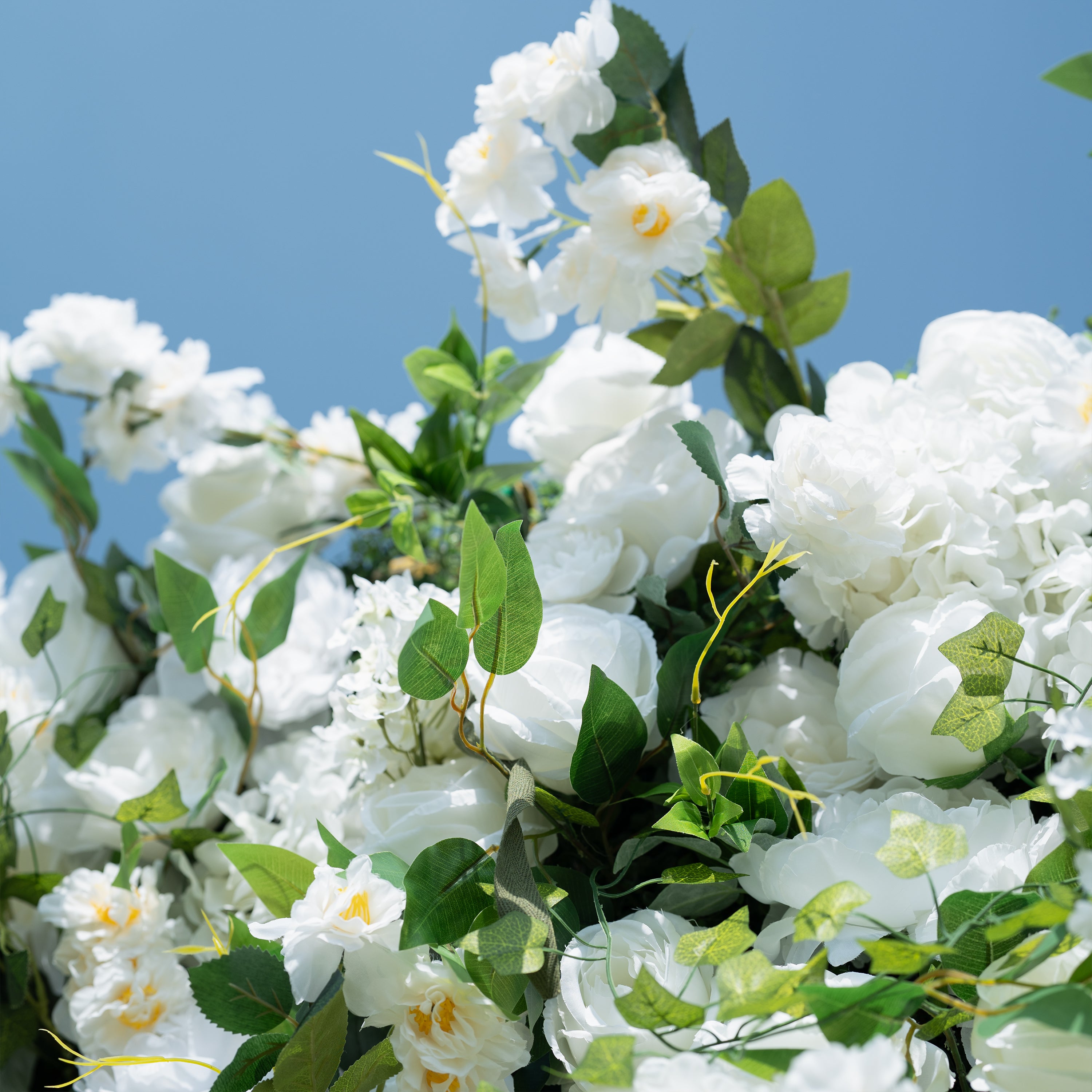 5D Rosa Rose Roll-Up Blume Wand Hintergrund für Hochzeit &amp; Party Feier Dekor VF-501