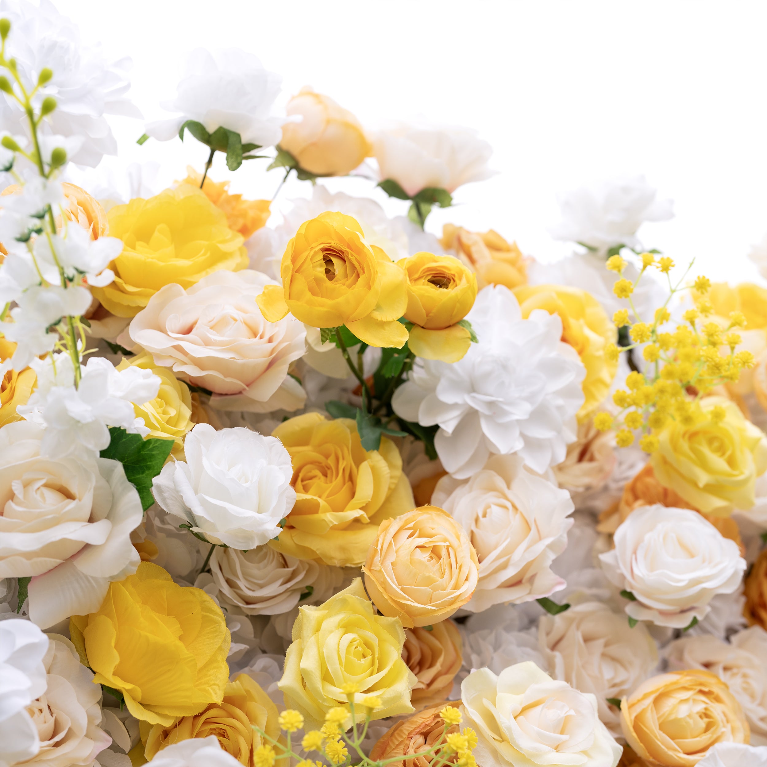 Valar Flower Roll Up Stoff, künstliches, leuchtend grünes Gras, Wand, Hochzeitskulisse, florale Partydekoration, Eventfotografie-VF-426 