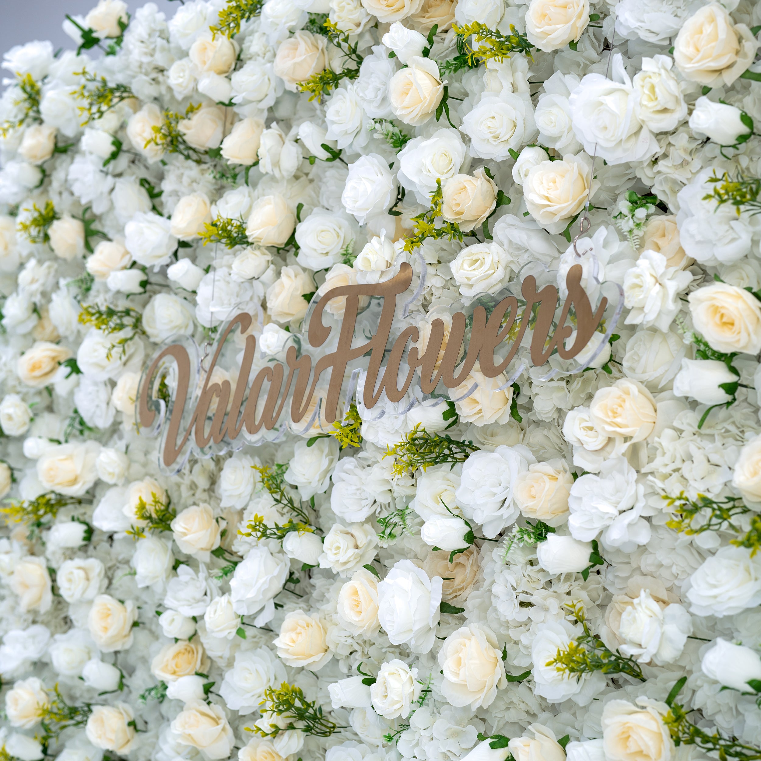 5Dピンクローズロールアップフラワーウォールバックドロップ 結婚式＆パーティーセレブレーションデコ VF-501