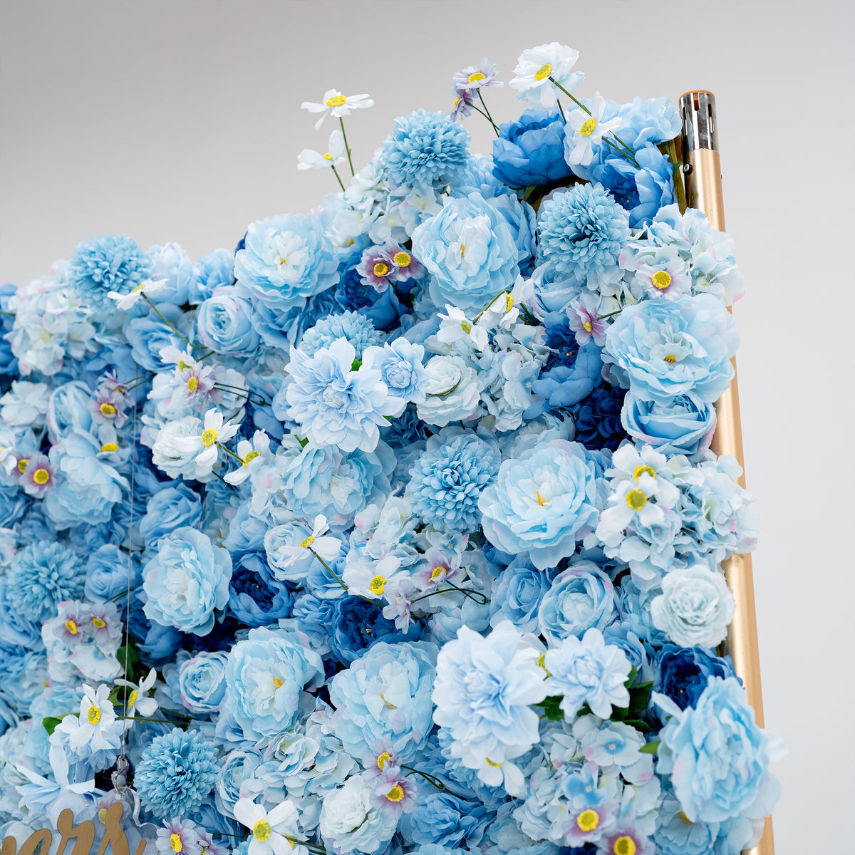 تقدم Valar Flowers: حفل Azure Blooms – مزيج ساحر من أزهار القماش باللون الأزرق السماوي والأبيض اللؤلؤي – عرض زهور مميز لمهرجانات الصيف والاحتفالات ولمسات المنزل العصرية-VF-219-4