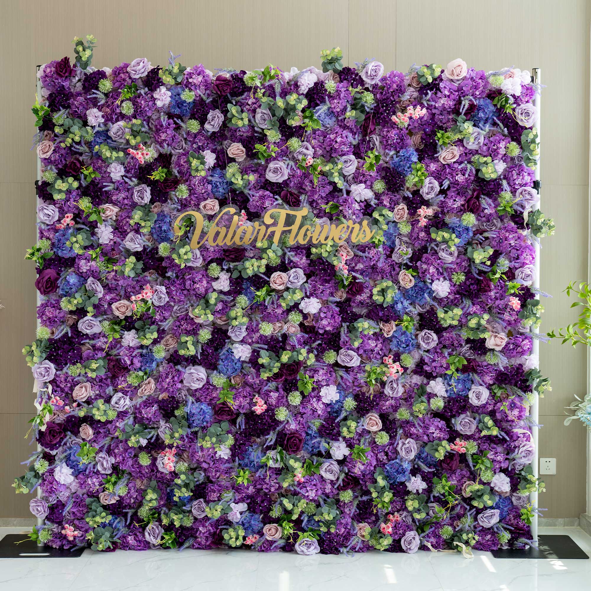 DIY Handmade 5D roll-up artificial flower wall for weddings & party decoration 192-2