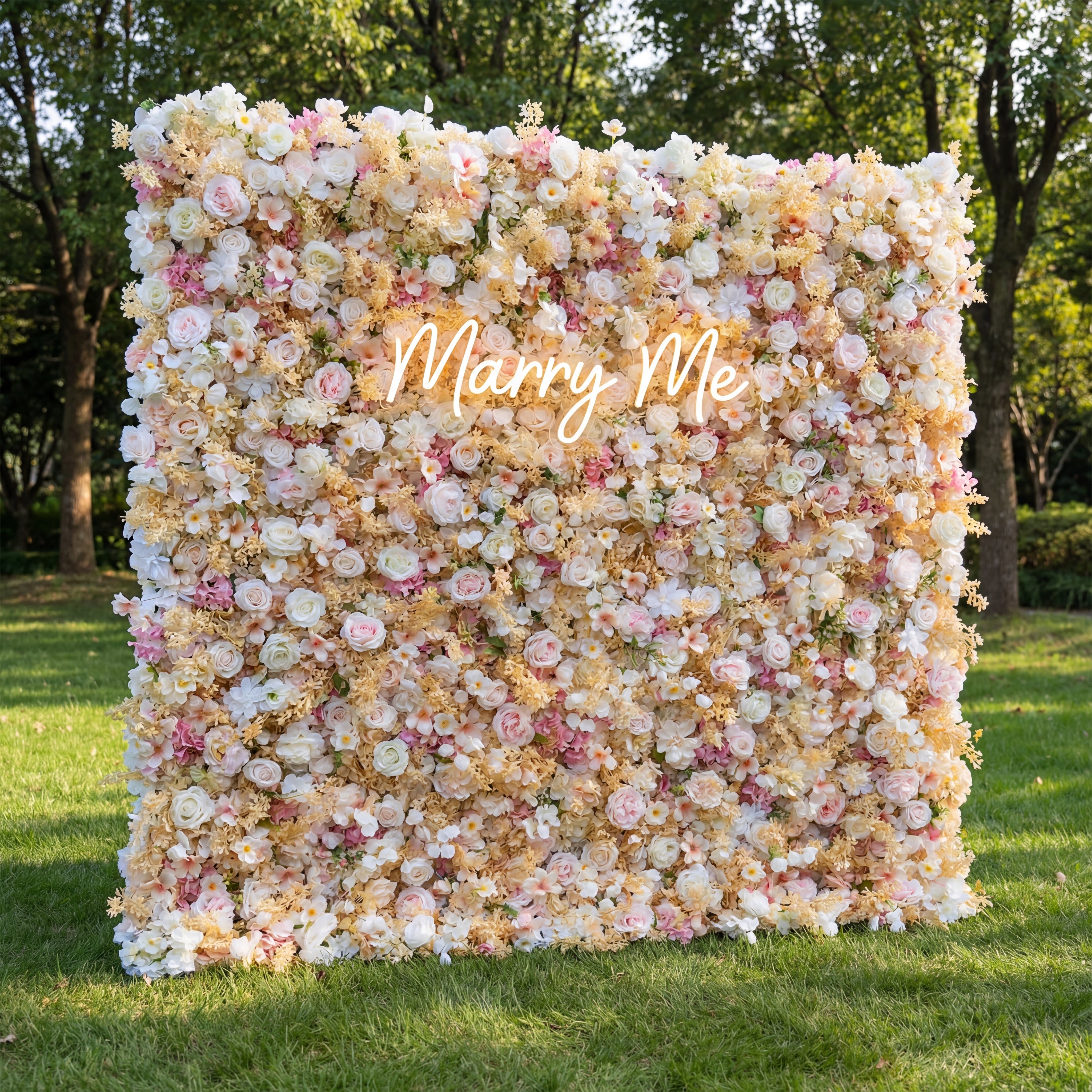 Fleurs Valar retrousser tissu fleur artificielle mur toile de fond de mariage, décor de fête florale, photographie d'événement-VF-331 