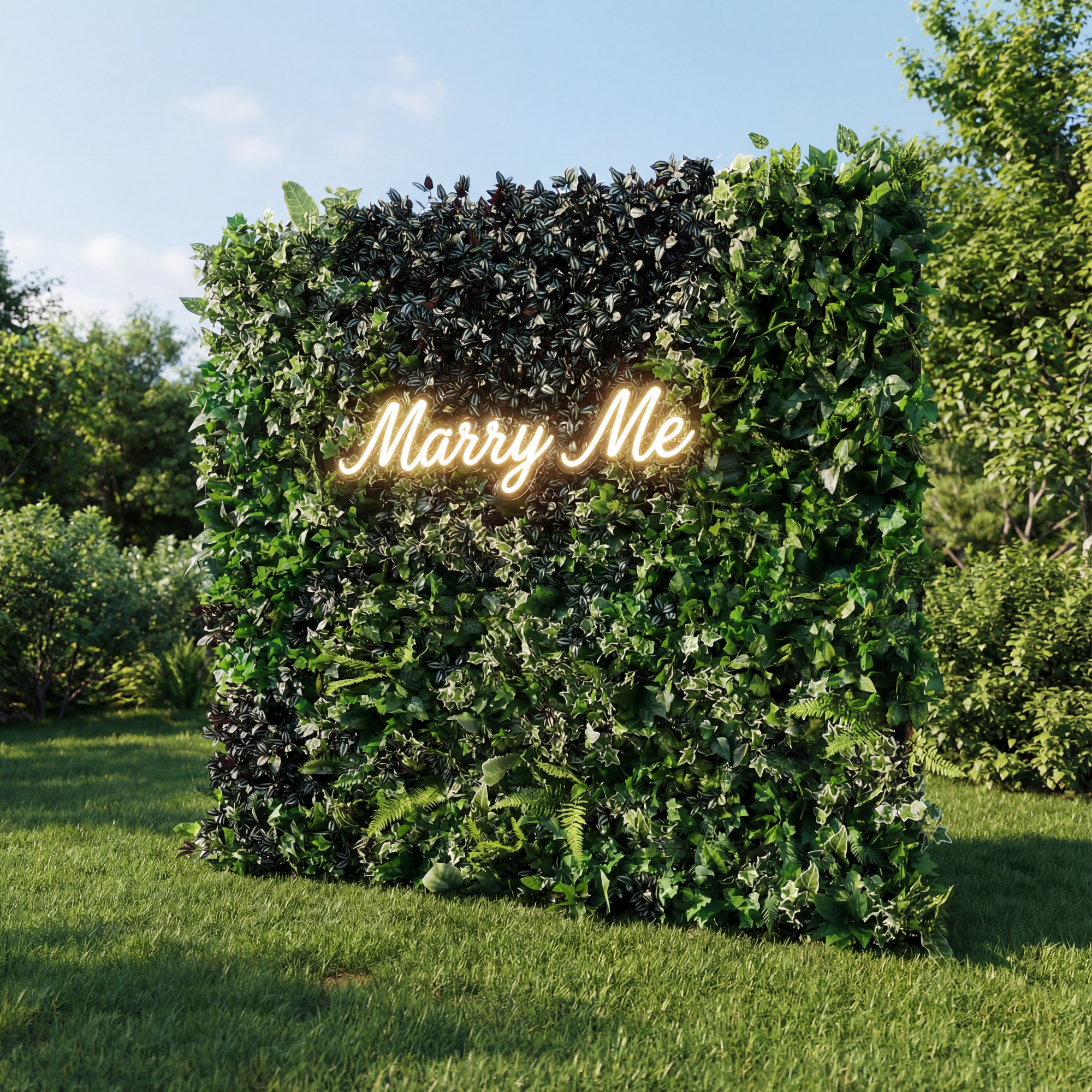 Valar Flowers Roll Up Fabric Artificial Green Leaves Flower Wall Wedding Backdrop, Floral Party Decor, Event Photography-VF-351