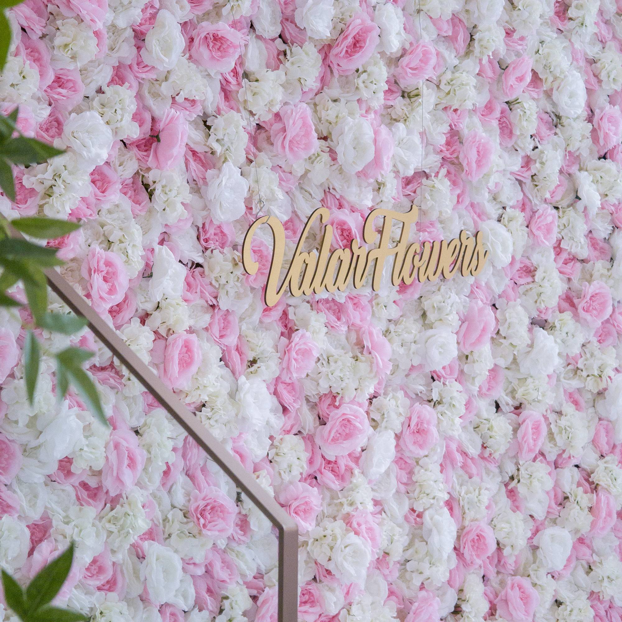 5D Roll up Artificial Flower Wall Wedding Backdrop Party Decoration