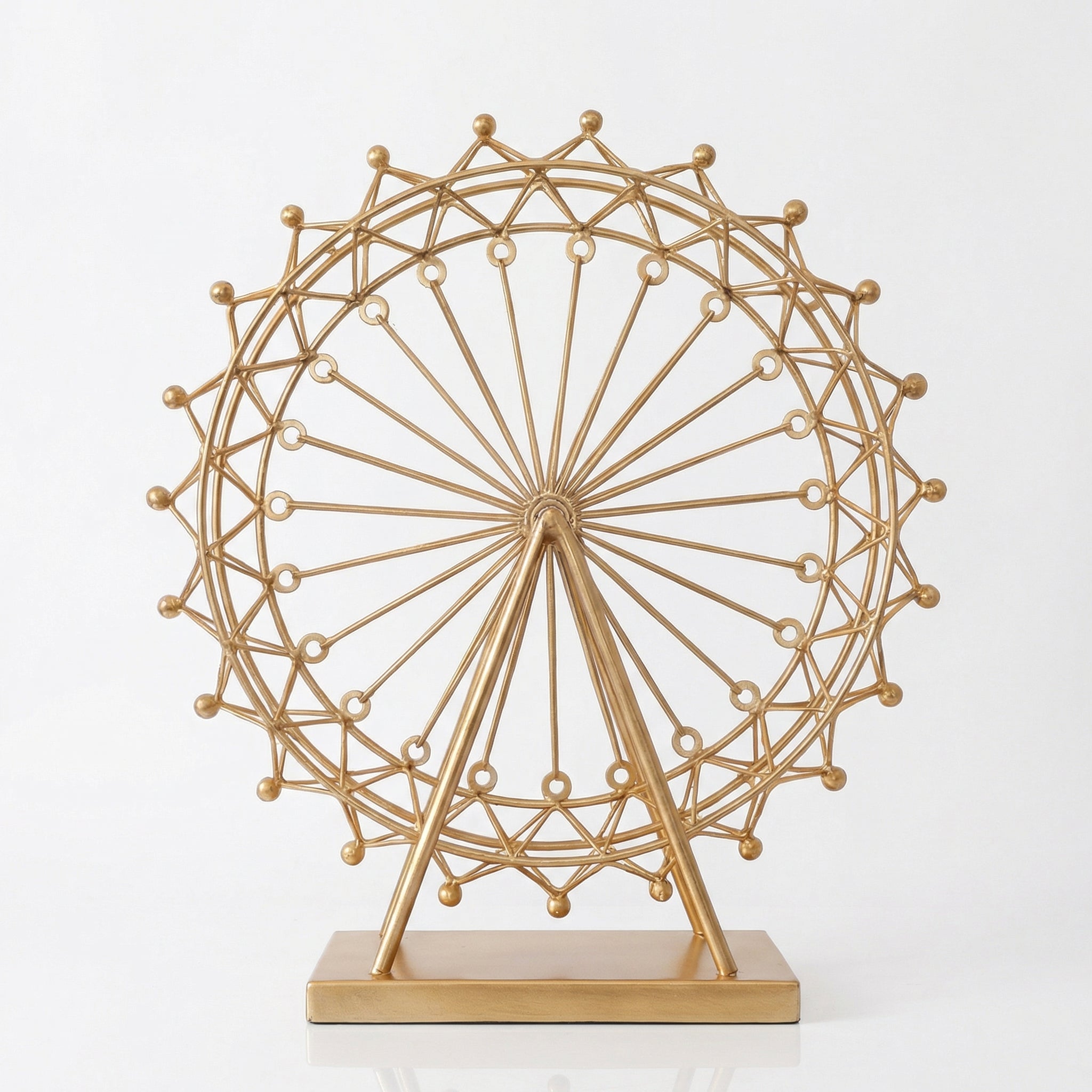 ValarFlower Gold Ferris Wheel Dessert Stand | Luxury Wedding Dessert Display Stand for Candy Bar, Party & Event Table Decor