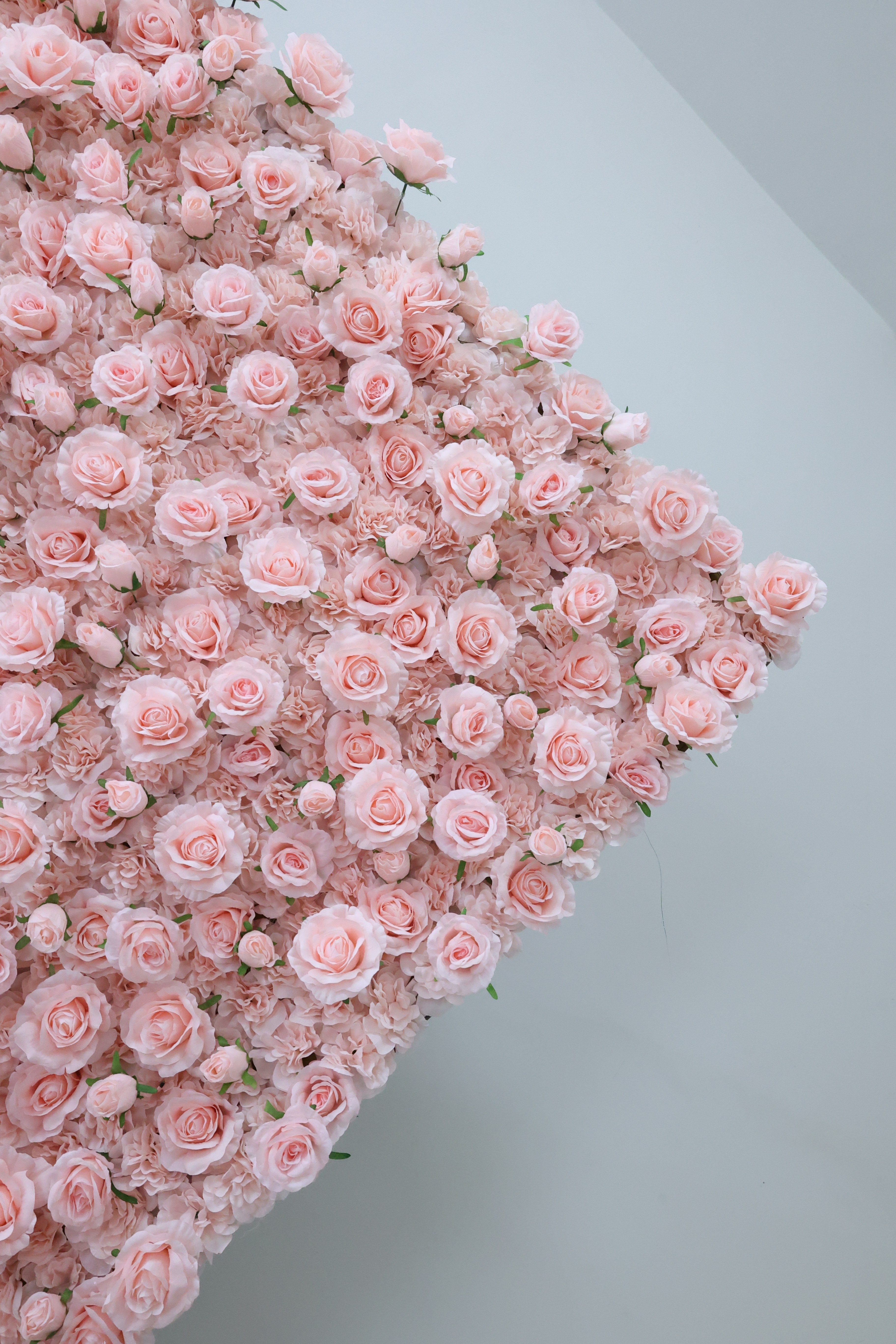 Valar Flower Roll Up Stoff, künstliches, leuchtend grünes Gras, Wand, Hochzeitskulisse, florale Partydekoration, Eventfotografie-VF-426 
