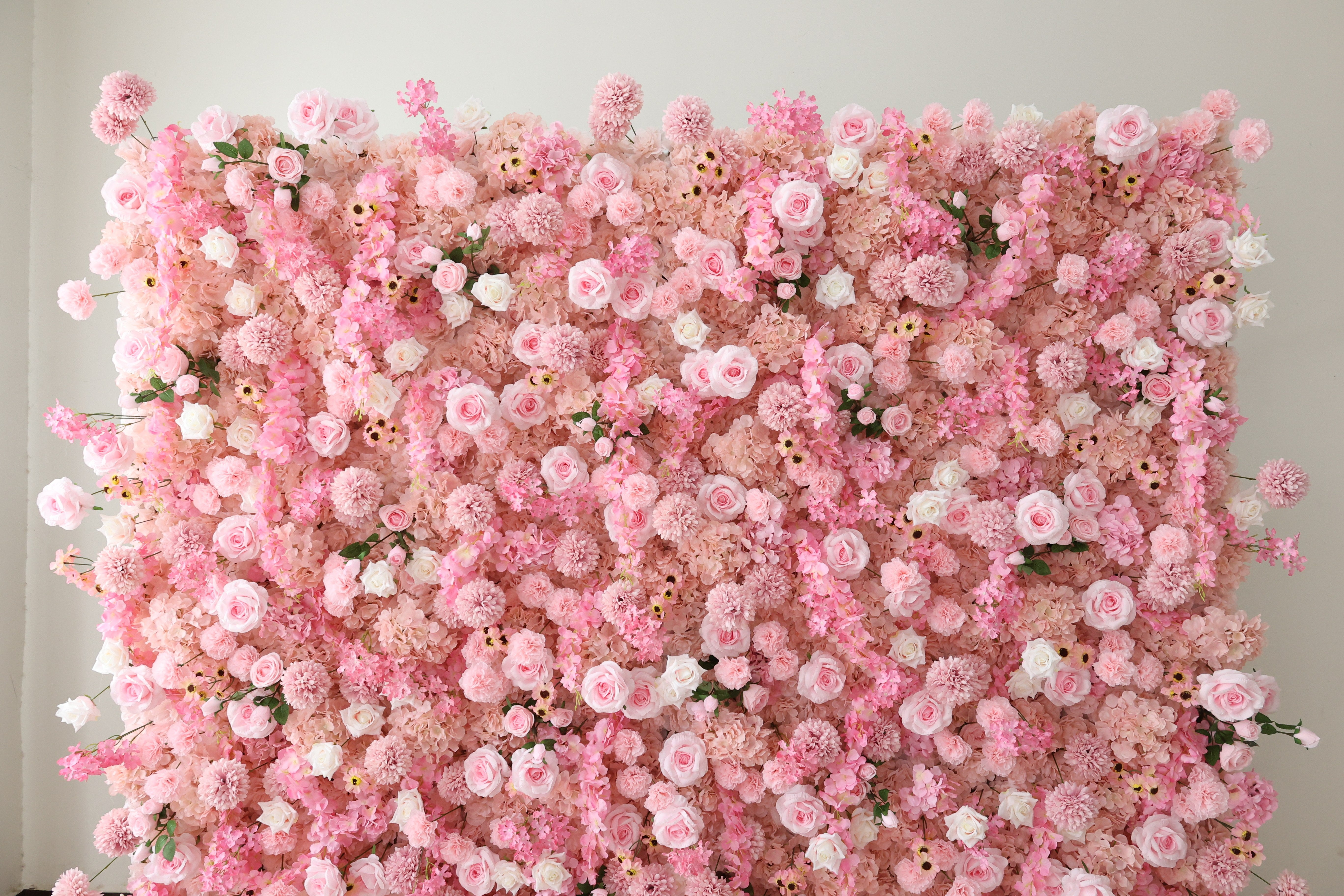 Valar Flower Roll Up Stoff, künstliches, leuchtend grünes Gras, Wand, Hochzeitskulisse, florale Partydekoration, Eventfotografie-VF-426 