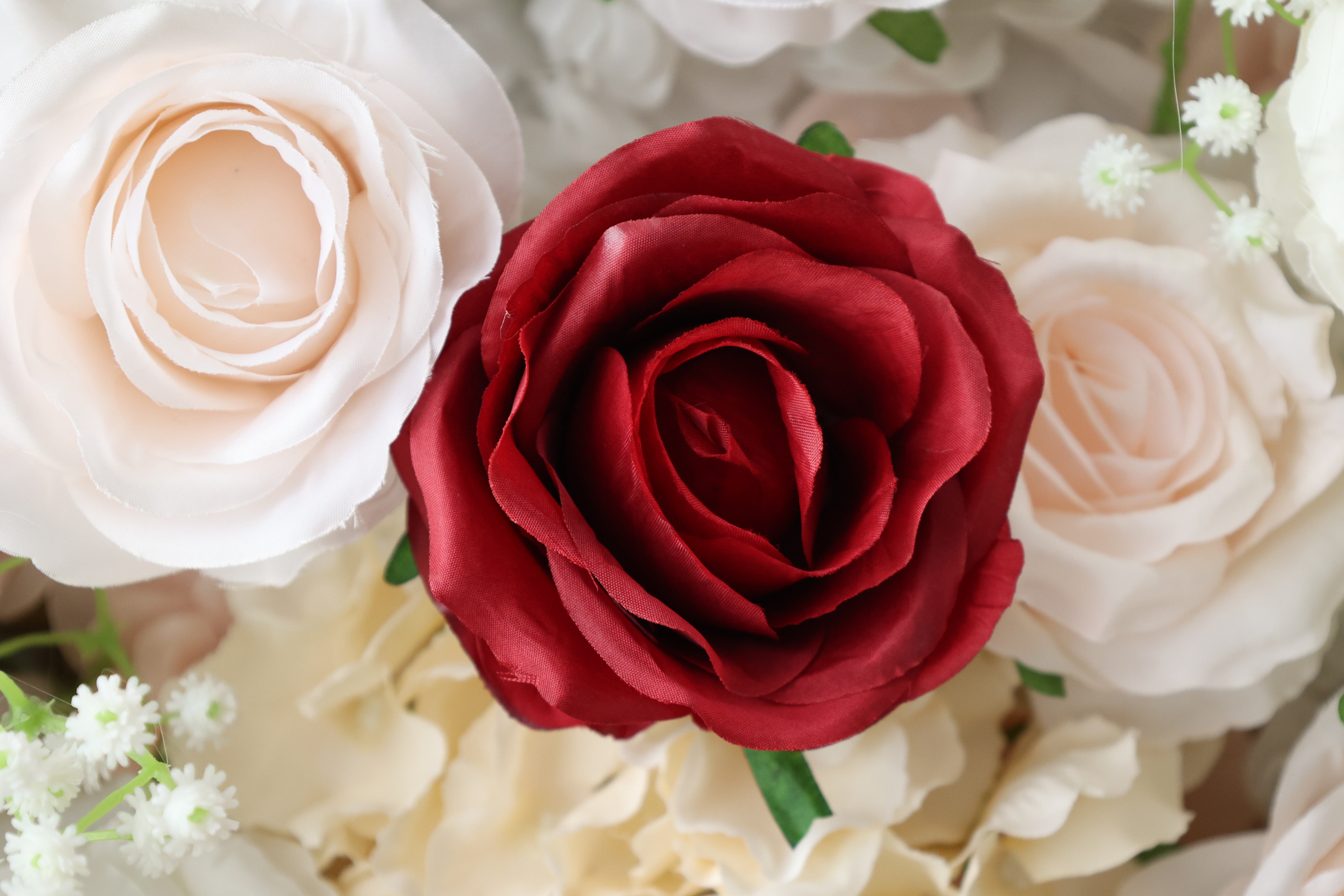 Valar Flower Roll Up Stoff, künstliches, leuchtend grünes Gras, Wand, Hochzeitskulisse, florale Partydekoration, Eventfotografie-VF-426 