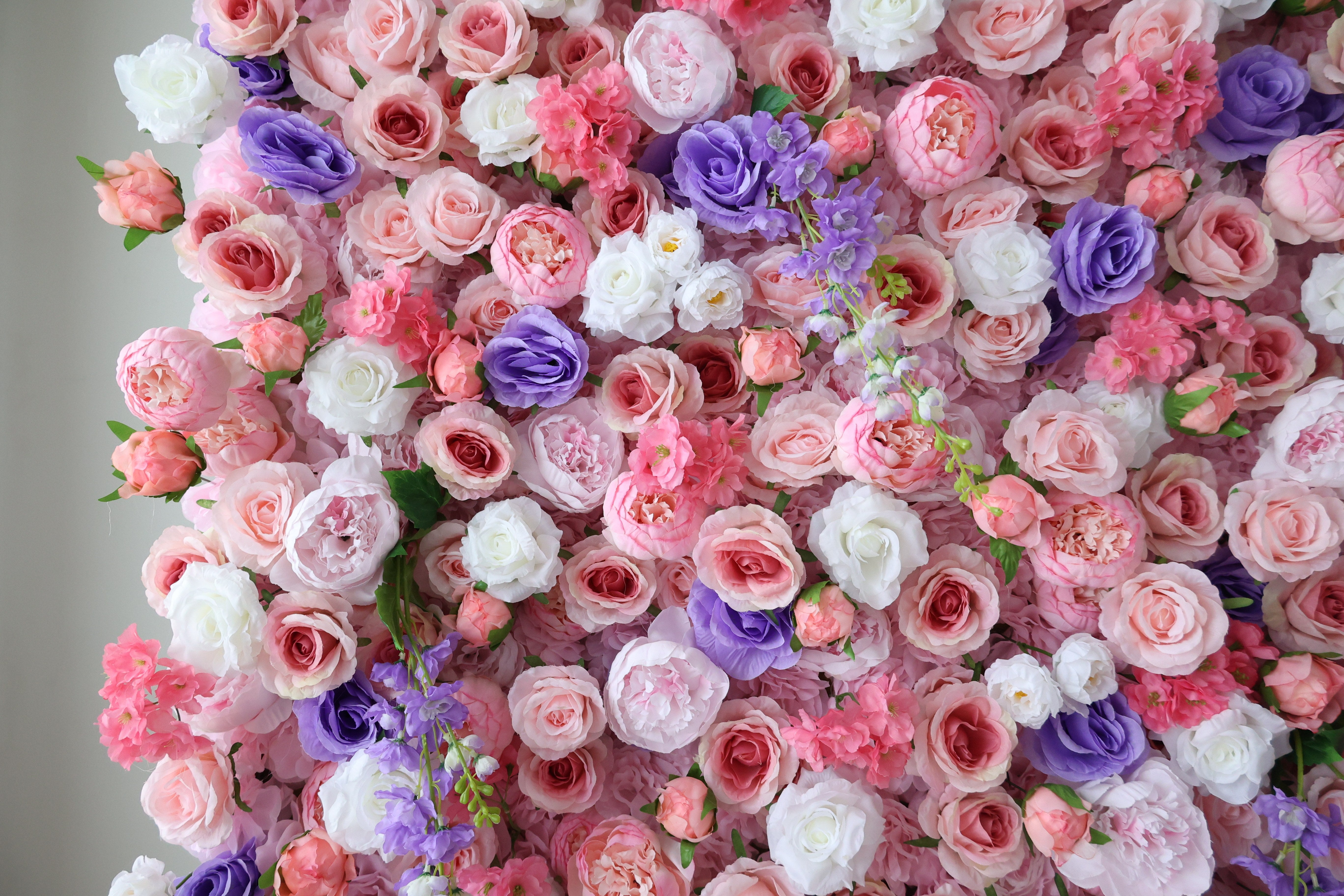 Valar Flower Roll Up Stoff, künstliches, leuchtend grünes Gras, Wand, Hochzeitskulisse, florale Partydekoration, Eventfotografie-VF-426 