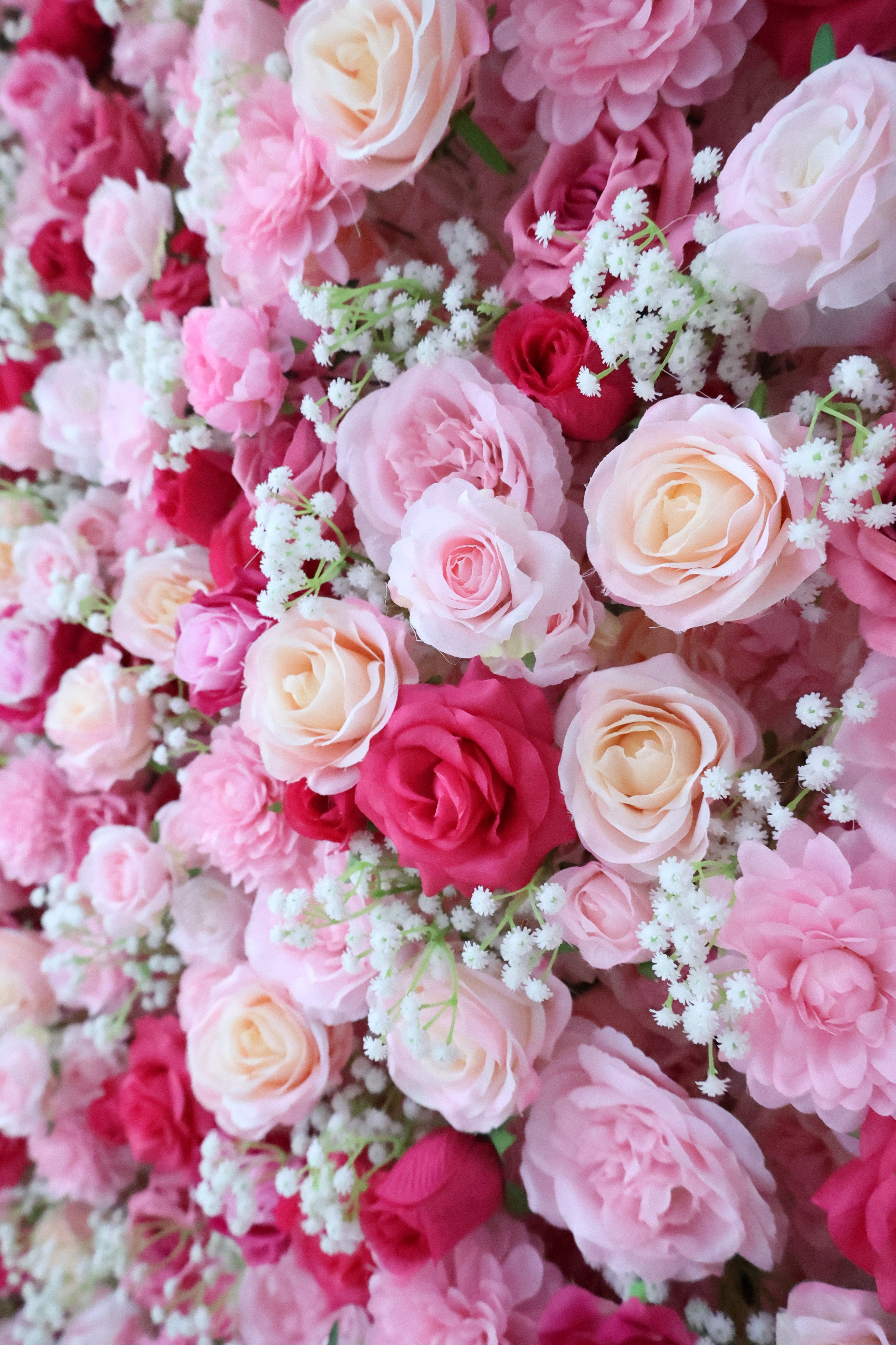 Valar Flower Roll Up Fabric Artificial Vivid Green Grass Wall Wedding Backdrop, Decoración Floral para Fiesta, Fotografía de Eventos-VF-426