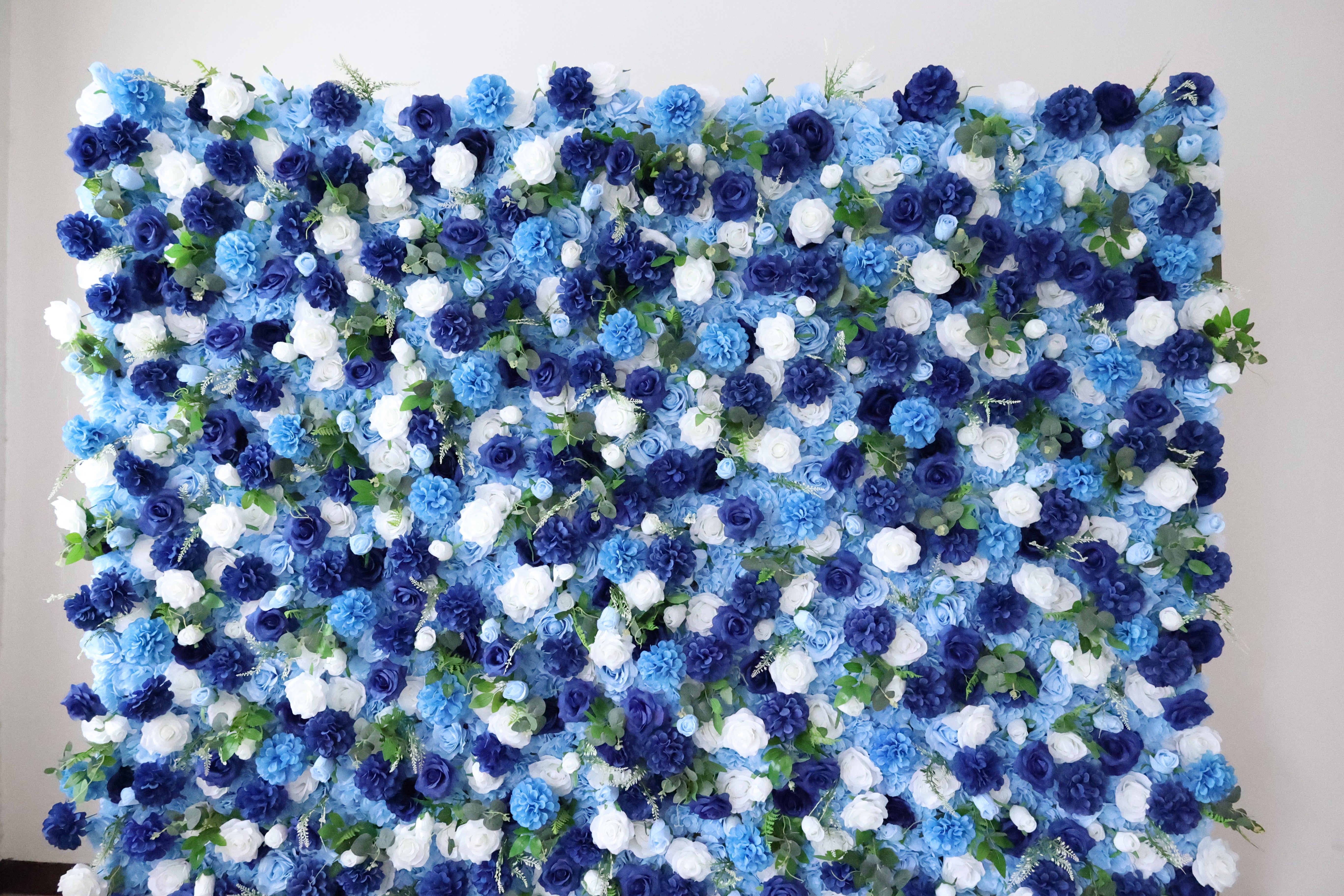 Valar Flower Roll Up Fabric Artificial Vivid Green Grass Wall Wedding Backdrop, Decoración Floral para Fiesta, Fotografía de Eventos-VF-426