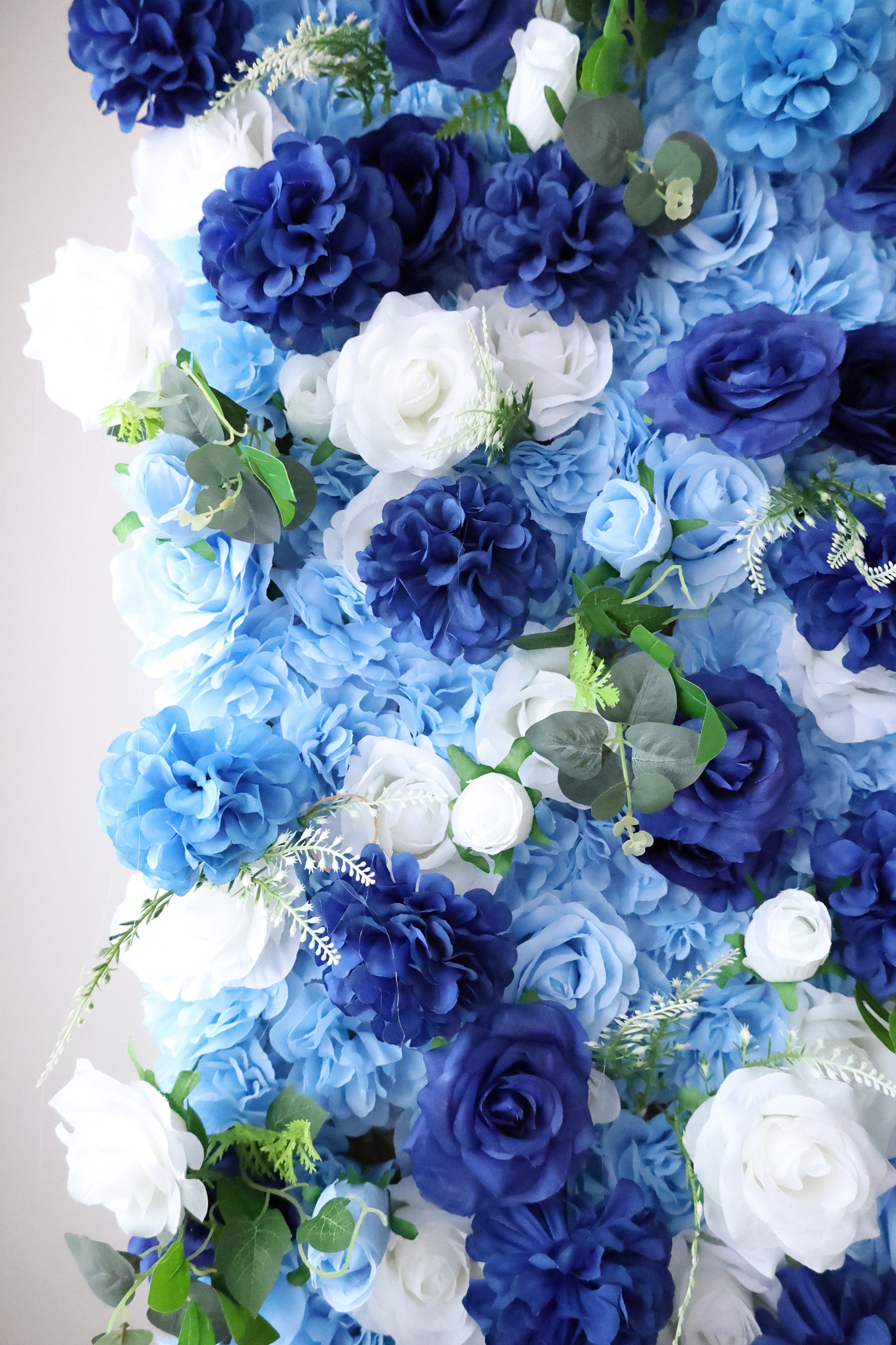 Valar Flower Roll Up Fabric Artificial Vivid Green Grass Wall Wedding Backdrop, Decoración Floral para Fiesta, Fotografía de Eventos-VF-426