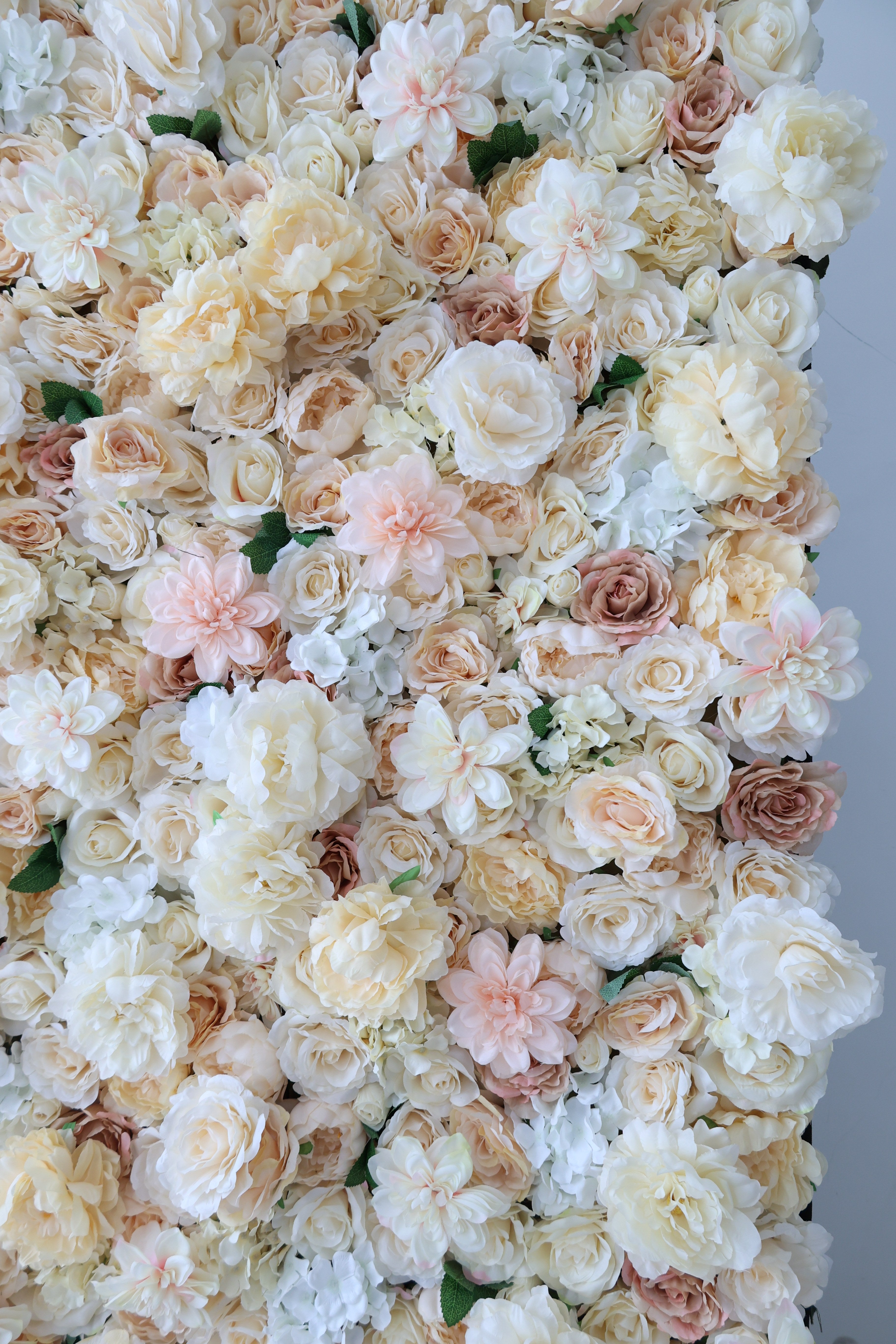 Valar Flower Roll Up Stoff, künstliches, leuchtend grünes Gras, Wand, Hochzeitskulisse, florale Partydekoration, Eventfotografie-VF-426 