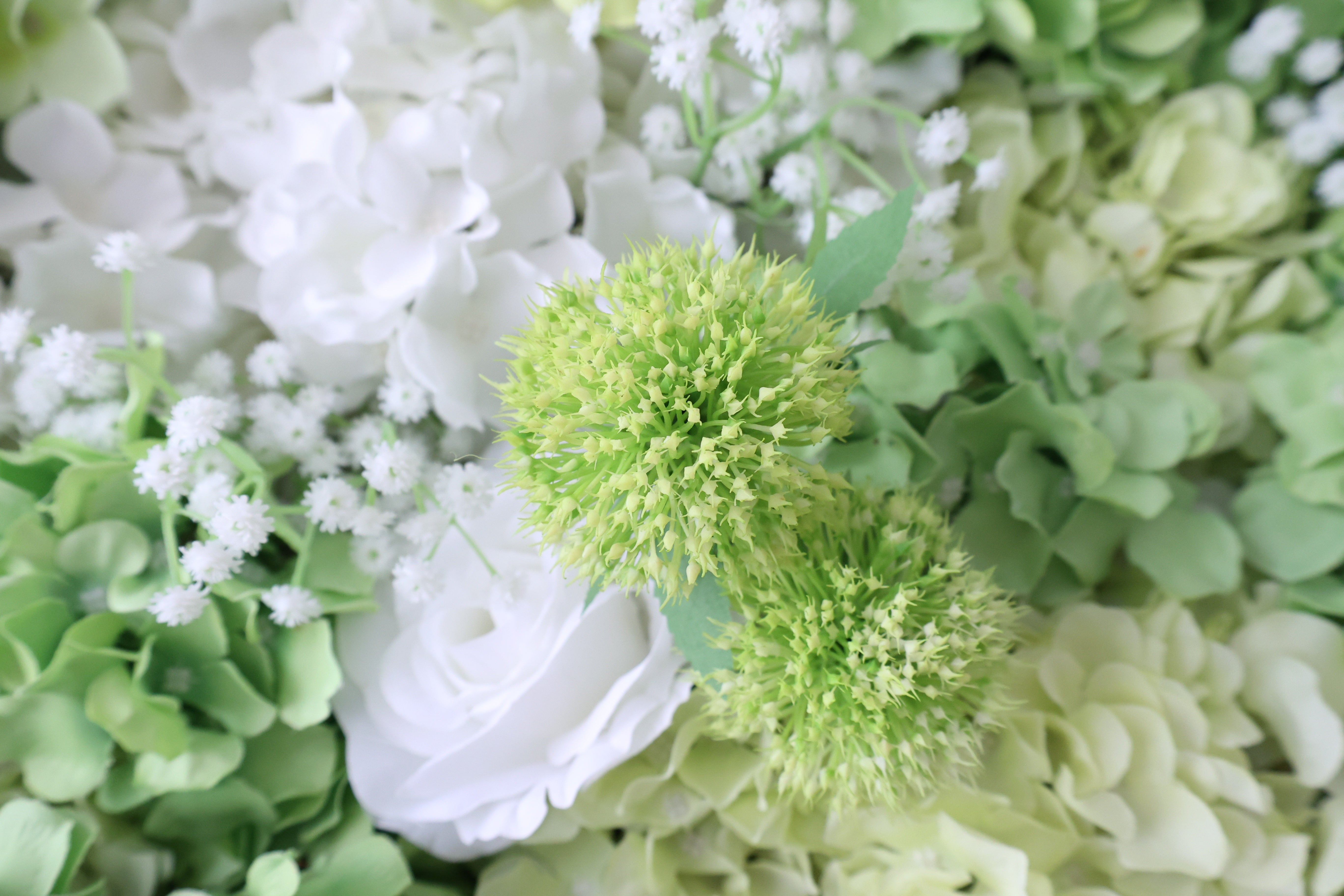 Valar Flower Roll Up Stoff Künstliche Blumenwand Hochzeitshintergrund, florale Partydekoration, Eventfotografie-VF-374 
