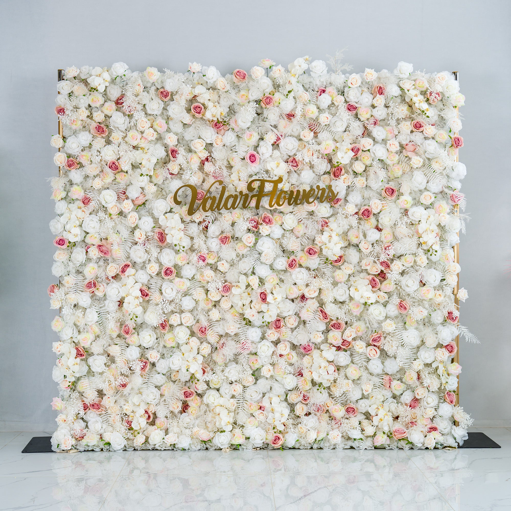 Nuevo lanzamiento: fondo de flores artificiales con tonalidad púrpura encantadora para eventos memorables-VF-810