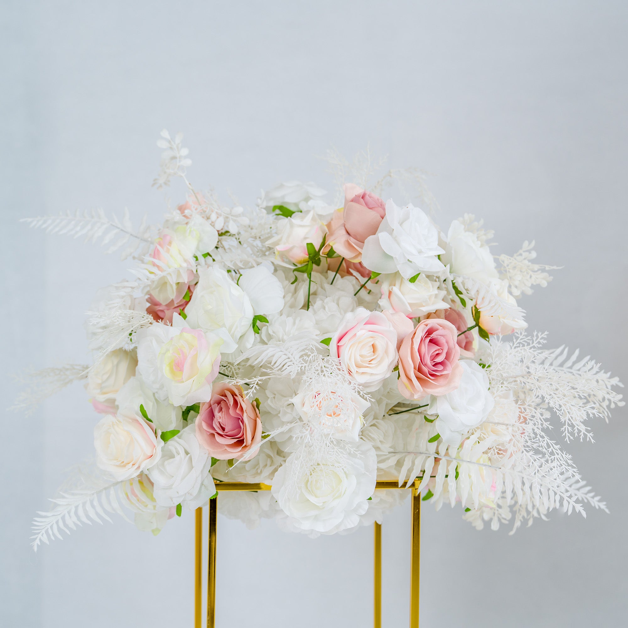ValarFlower 3D Roll Up Artificial Flower Wall Backdrop For Wedding and Event Decoration VF-534