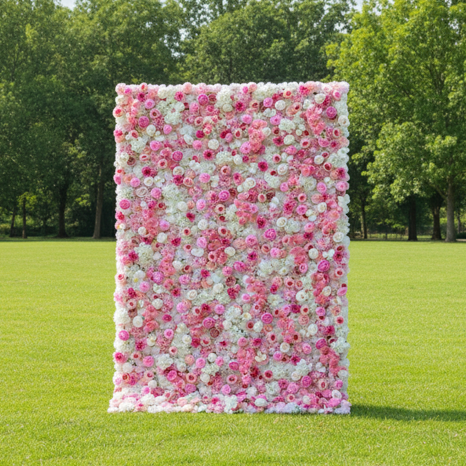 ValarFlowers Artificial Floral Wall Backdrop: Serenity Blossom: Una oda inspirada en un spa a la tranquilidad y la elegancia-VF-287