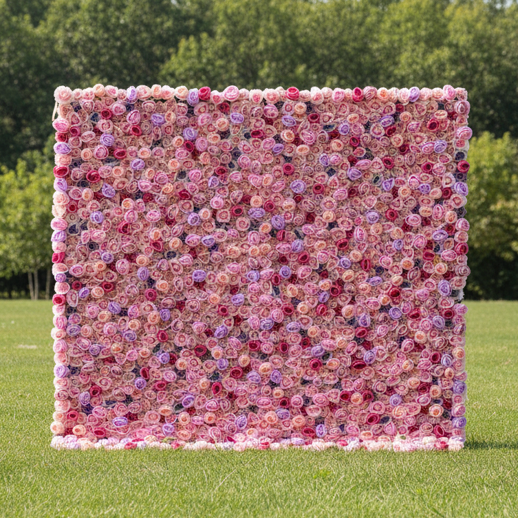 Serene Blossom Retreat: Embracing Tranquility with Valar Flowers – Pink Panorama for Events & SPA Sanctuaries-VF-226
