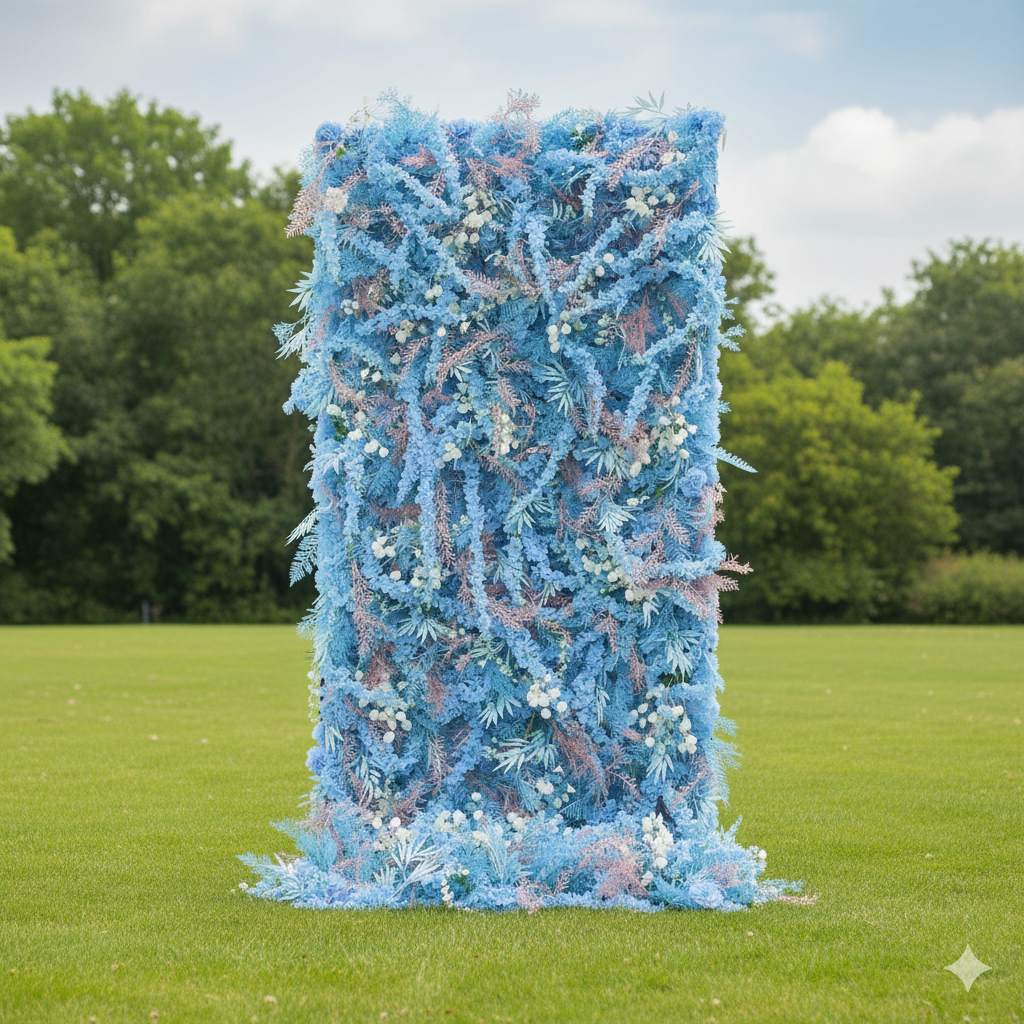 ValarFlower Artificial Coral Wall Backdrop: Azure Abyss - The Tranquil Tides Collection-VF-262