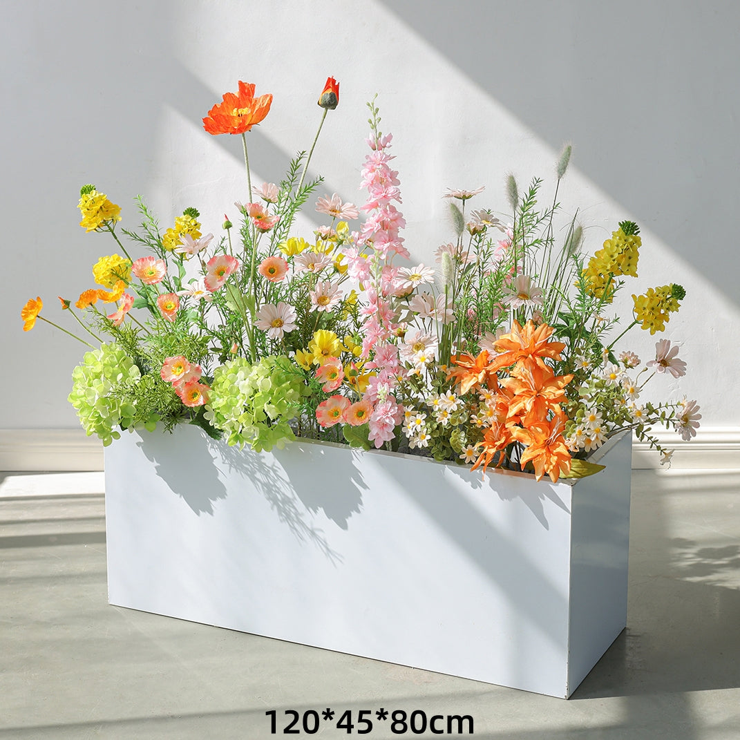 Valar Flower Faux Flower Arrangement Insert — Artificial Floral Landscape for Commercial & Event Decoration FA-309