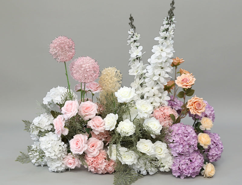 Artificial Ground Floral Arrangement for Wedding Aisle Decoration – Faux Flower Display FA-267