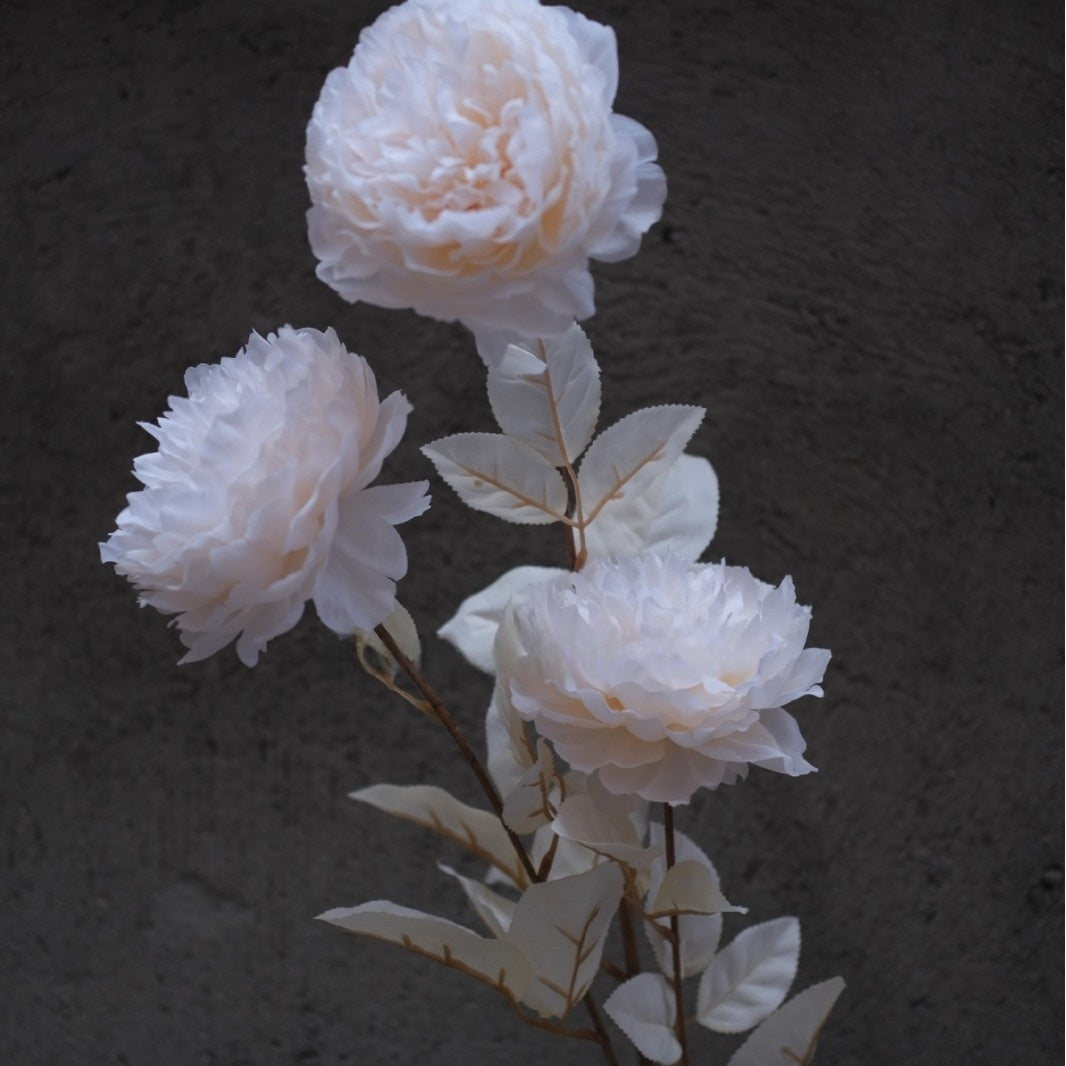 Conjunto de Flores Artificiales Negras y Rosas – Decoración Moderna para Fondo de Fiesta de Cumpleaños con Arreglo Floral Falso FA-255