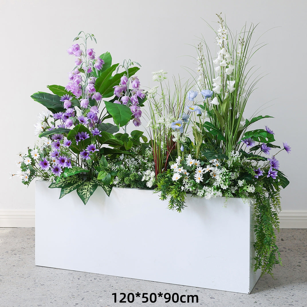 Valar Flower Faux Flower Arrangement Insert — Artificial Floral Landscape for Commercial & Event Decoration FA-311