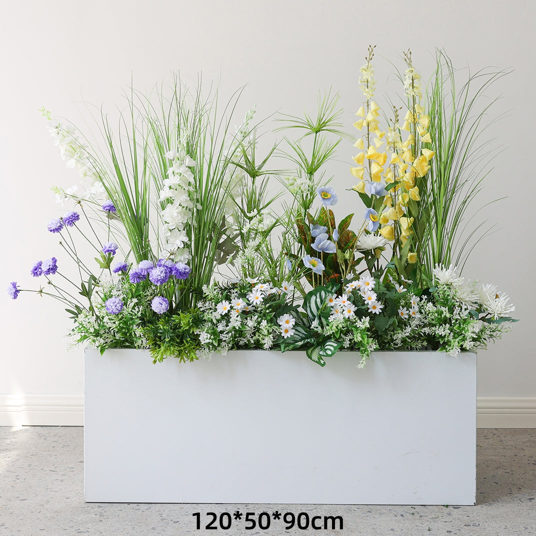 Valar Flower Faux Flower Arrangement Insert — Artificial Floral Landscape for Commercial & Event Decoration FA-311