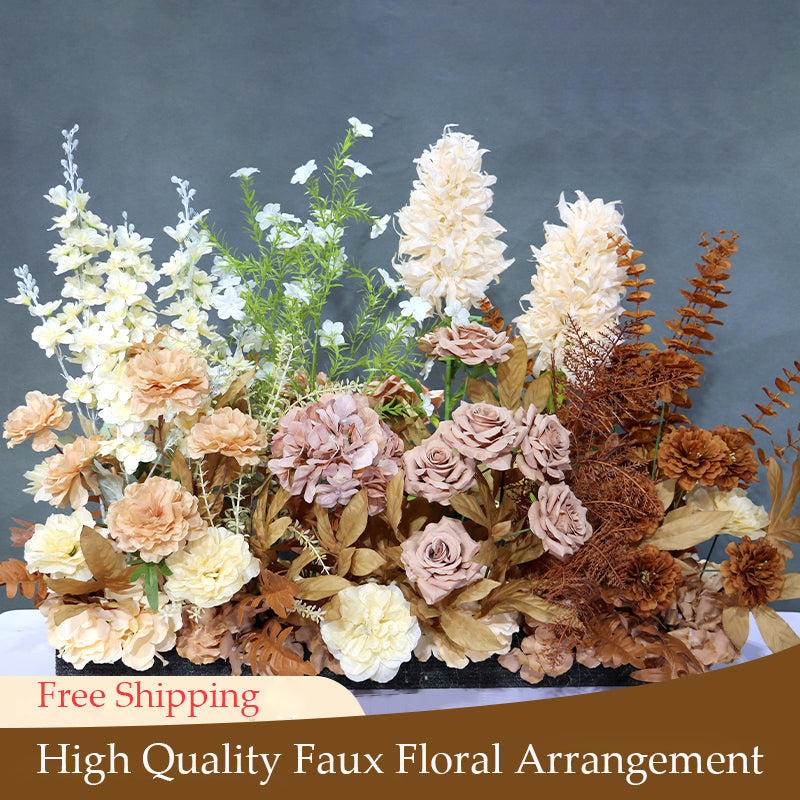 High-Quality Faux Floral Arrangements | Flower Backdrop for Weddings, Events and Home Decor FA-103