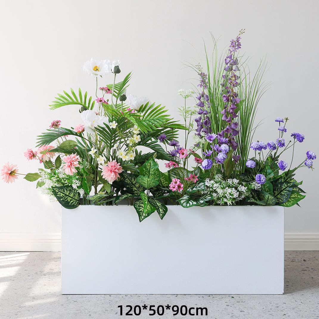 Valar Flower Faux Flower Arrangement Insert — Artificial Floral Landscape for Commercial & Event Decoration FA-311