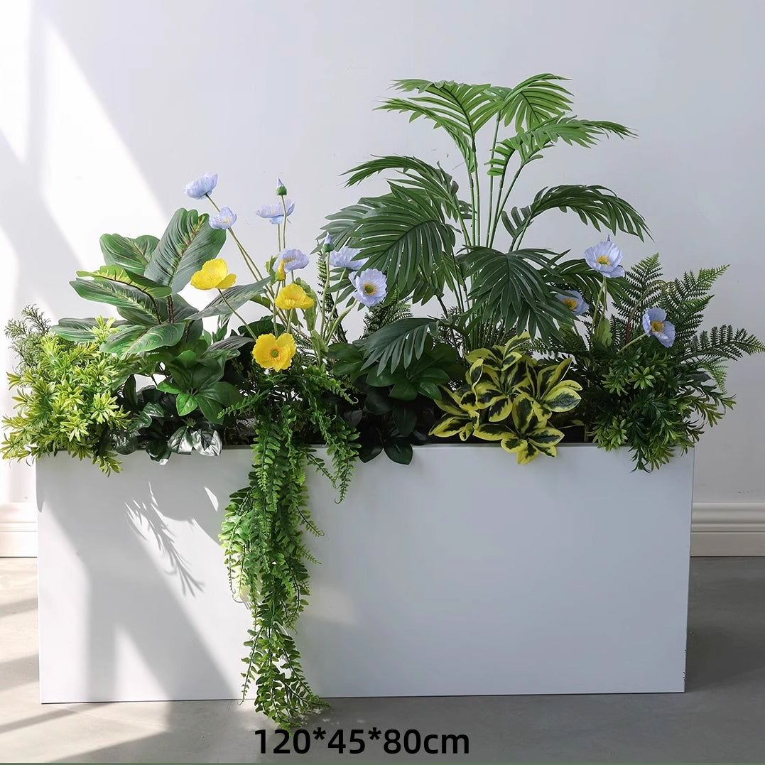 Valar Flower Faux Flower Arrangement Insert — Artificial Floral Landscape for Commercial & Event Decoration FA-312