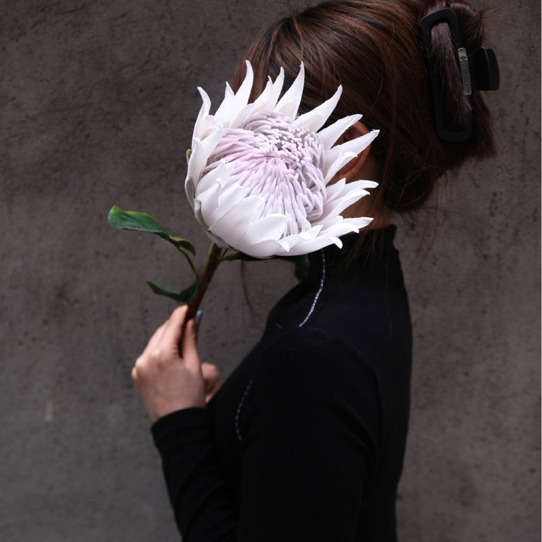 Schwarz-rosa Kunstblumen-Set – Moderne Geburtstagsparty-Hintergrunddekoration mit Kunstblumenarrangement FA-255