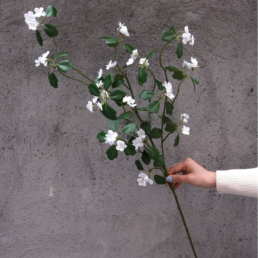 Schwarz-rosa Kunstblumen-Set – Moderne Geburtstagsparty-Hintergrunddekoration mit Kunstblumenarrangement FA-255