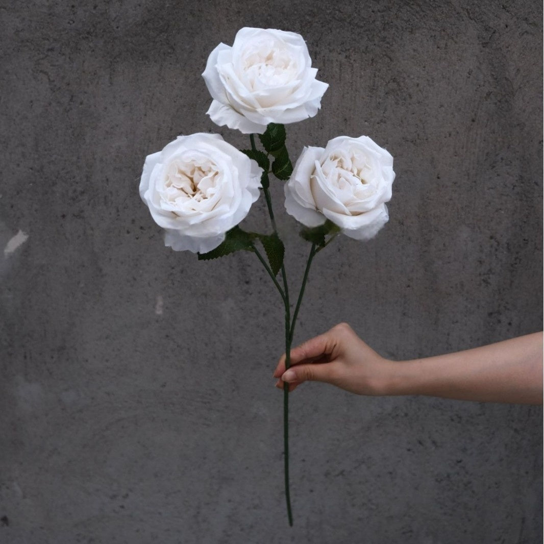 Schwarz-rosa Kunstblumen-Set – Moderne Geburtstagsparty-Hintergrunddekoration mit Kunstblumenarrangement FA-255