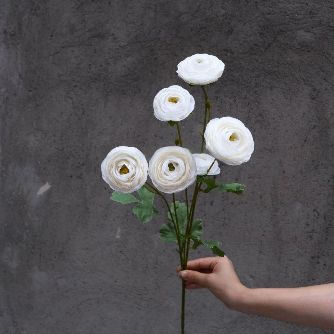 Schwarz-rosa Kunstblumen-Set – Moderne Geburtstagsparty-Hintergrunddekoration mit Kunstblumenarrangement FA-255