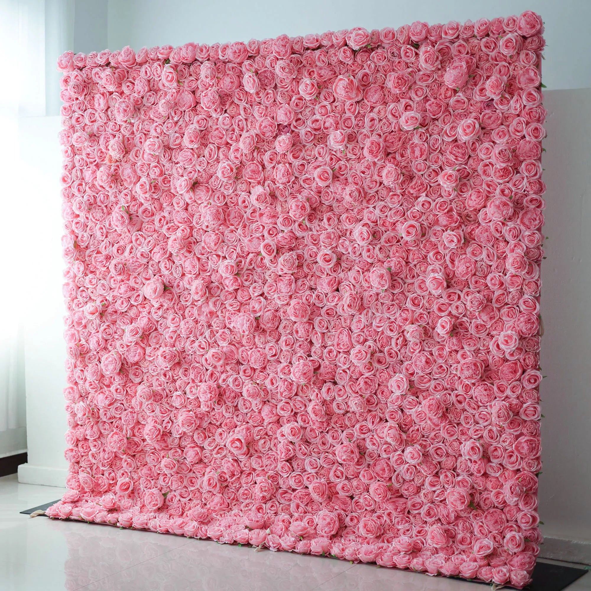 Elevate your spa with our pink floral wall. Perfect for therapy rooms & meditation spaces, its vibrant blossoms promise serenity. A mix of modern aesthetics & nature's charm, it ensures a tranquil experience, captivating guests with its lush beauty.
